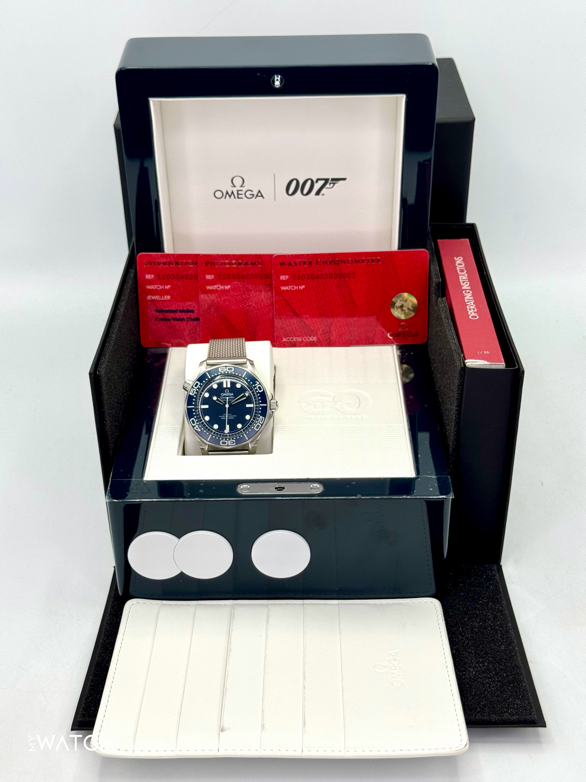 2024 Omega Seamaster Diver 300M 42mm 210.30.42.20.03.002 Blue Dial - MyWatchLLC