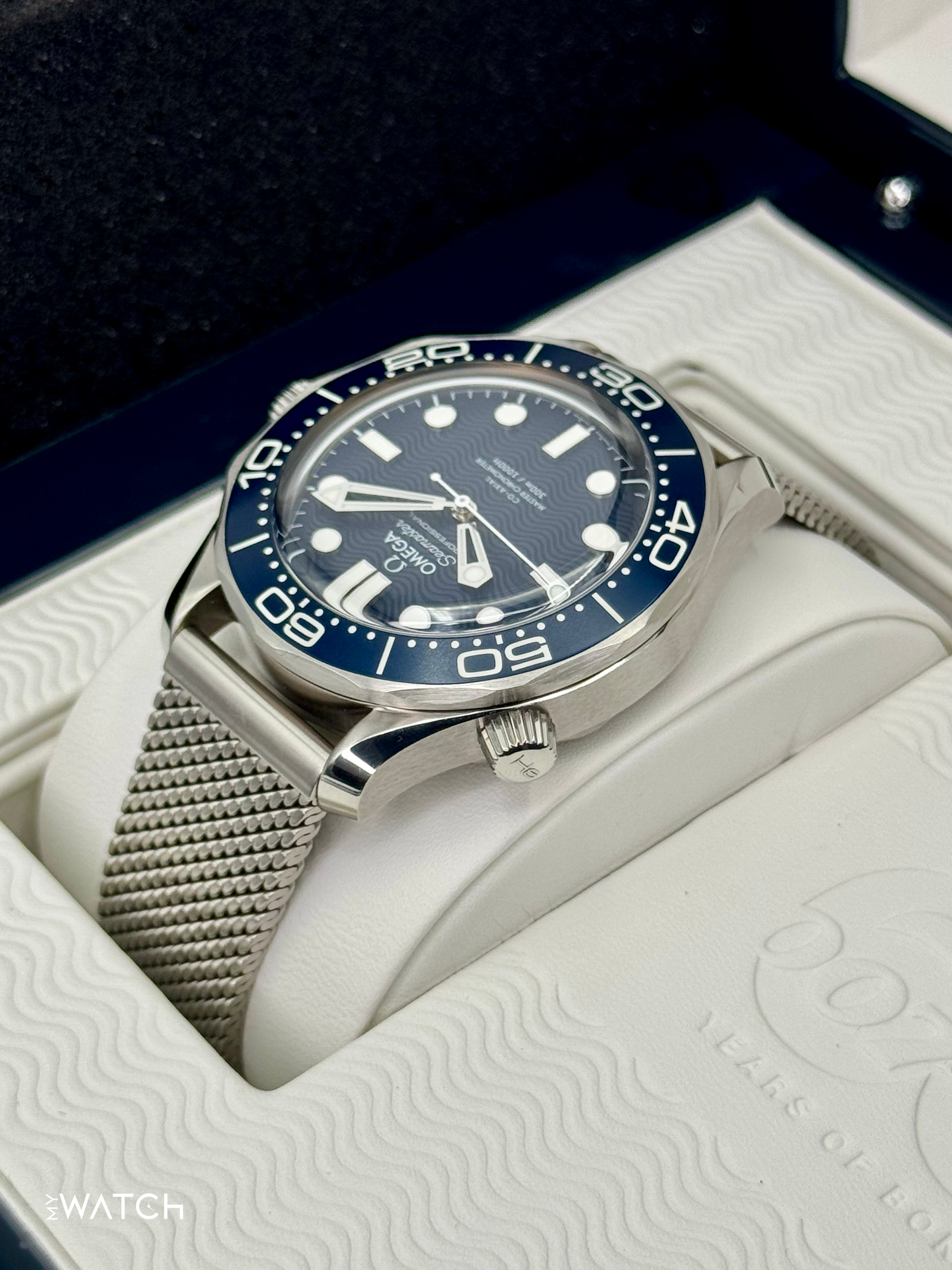 2024 Omega Seamaster Diver 300M 42mm 210.30.42.20.03.002 Blue Dial - MyWatchLLC