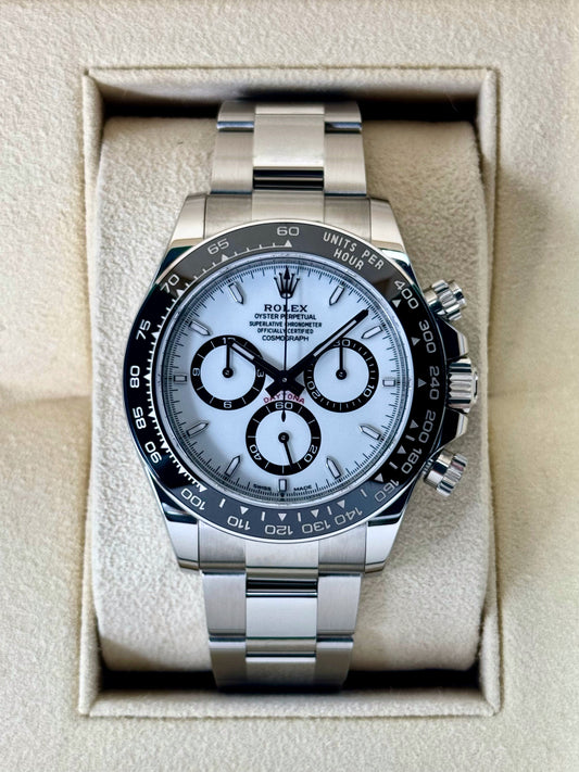 NEW 2025 Rolex Daytona 40mm 126500LN Stainless Steel Panda Dial - MyWatchLLC