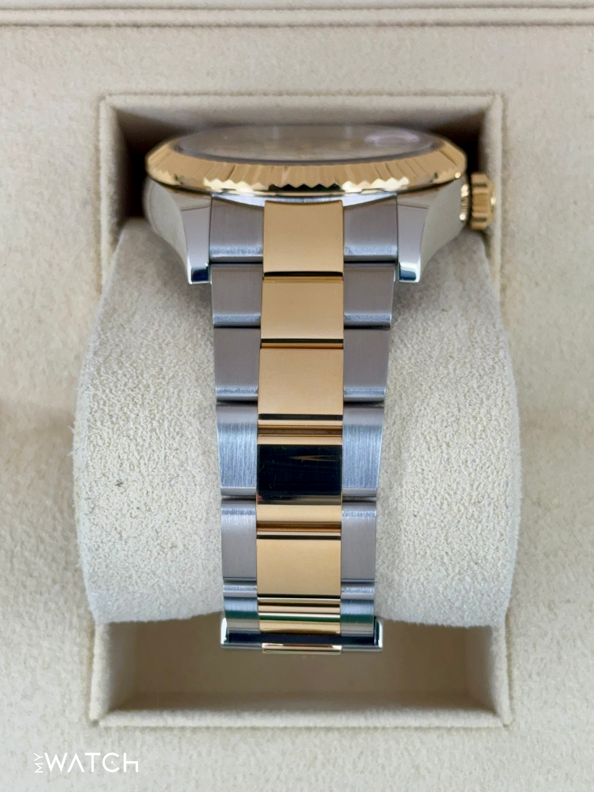 2022 Rolex Sky-Dweller 42mm 326933 Two-Tone Oyster White Dial - MyWatchLLC