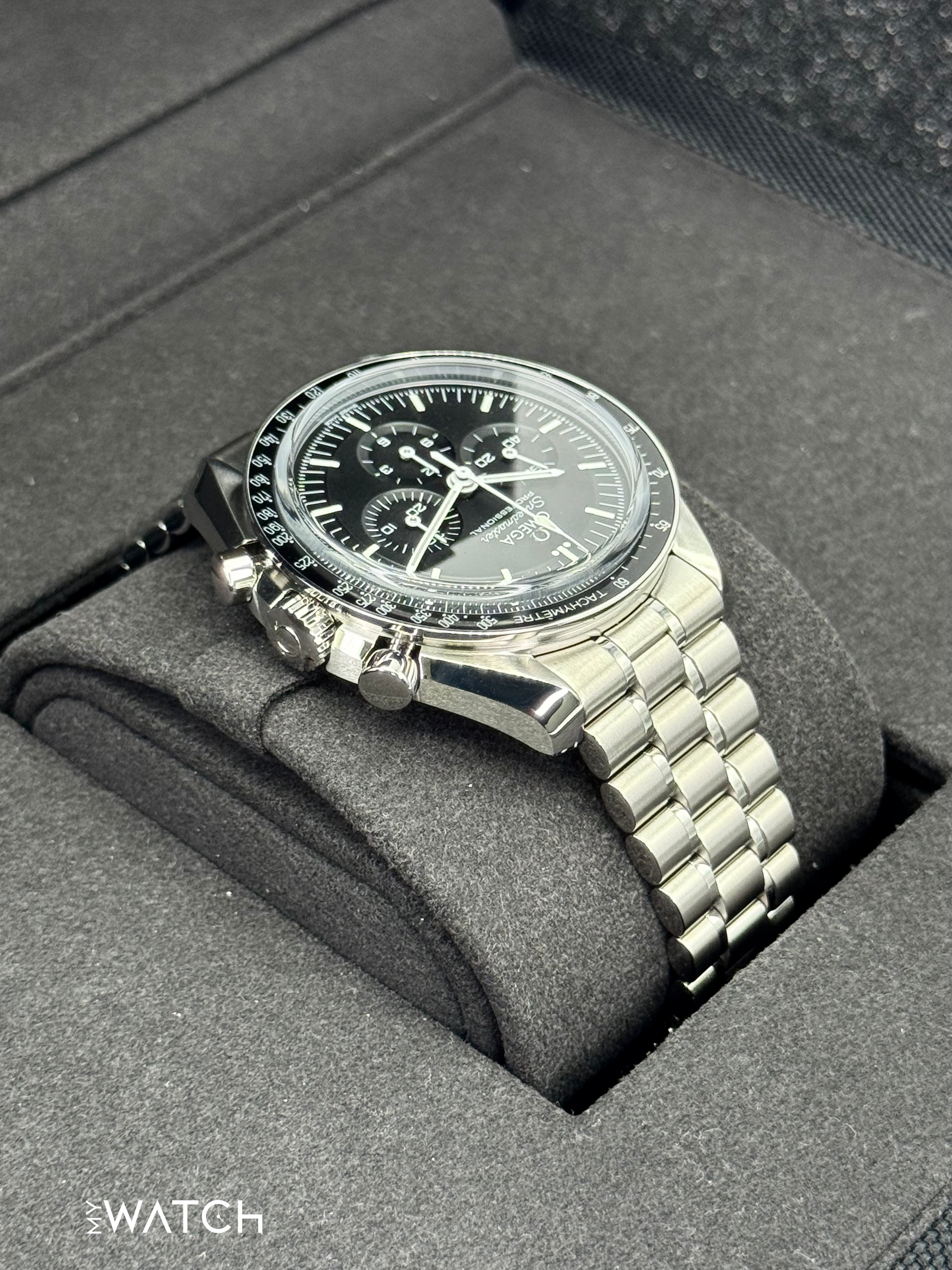 2025 Omega Speedmaster Moonwatch Pro 42mm 310.30.42.50.01.002  Black Dial - MyWatchLLC