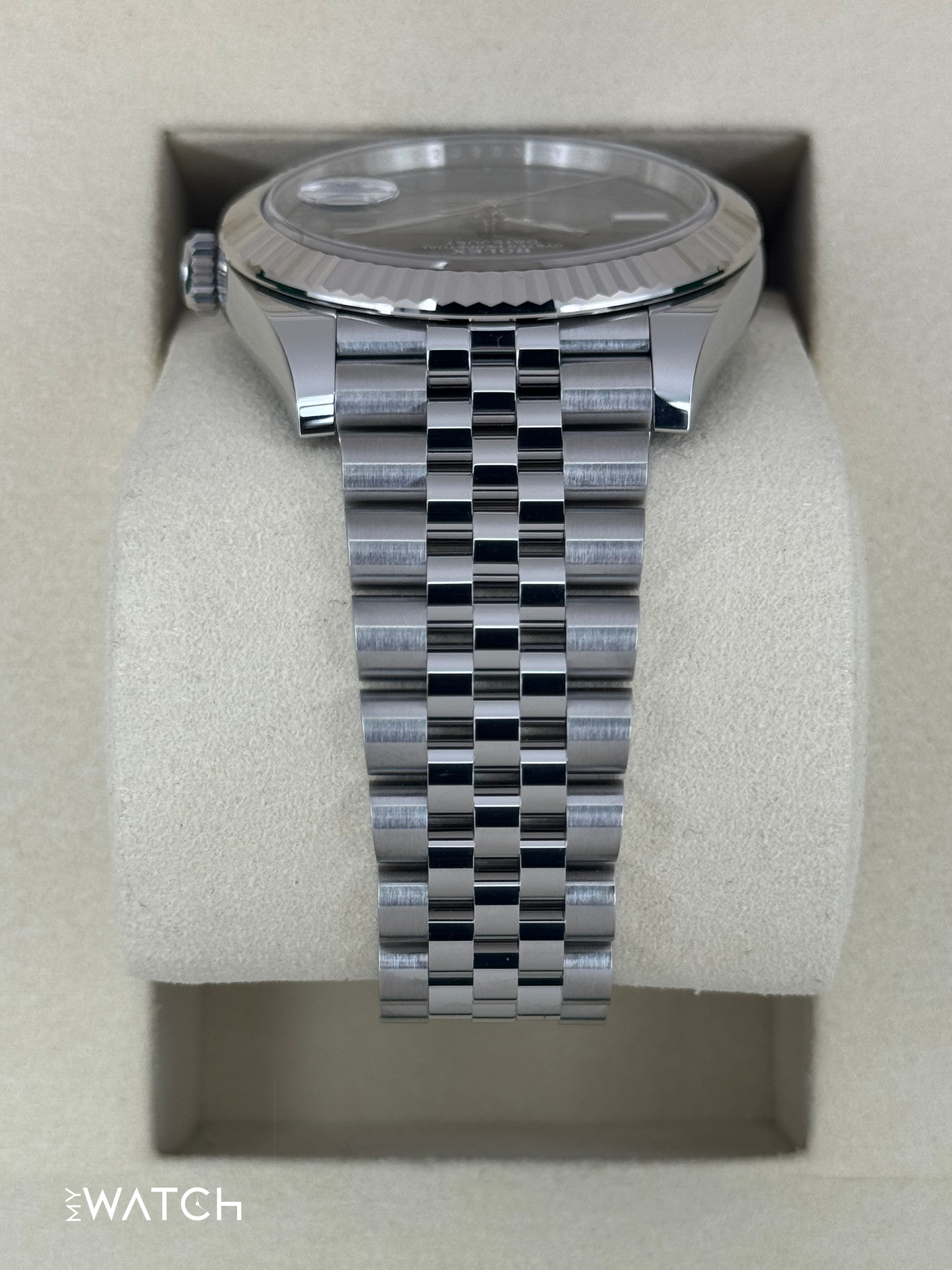 NEW 2025 Rolex Datejust 41mm 126334 Jubilee Wimbledon Dial - MyWatchLLC