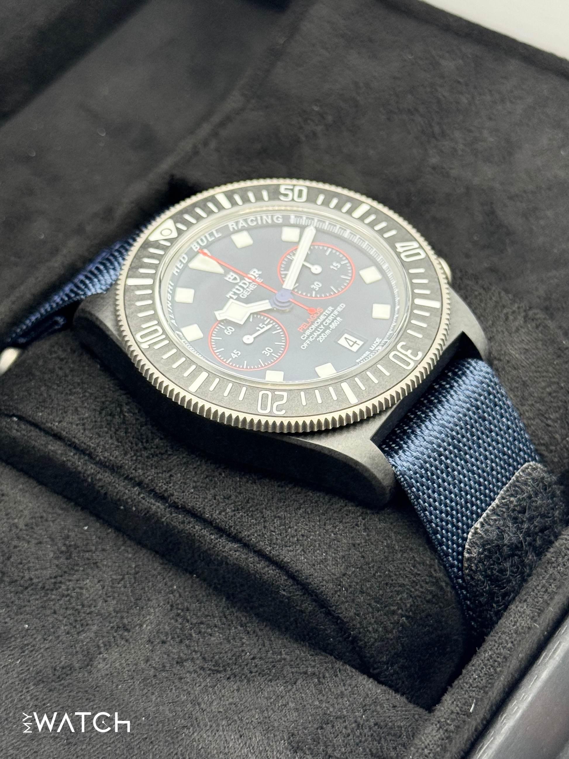 NEW 2025 Tudor Pelagos Fxd Chrono 25807KN 43mm Titanium Blue Dial - MyWatchLLC