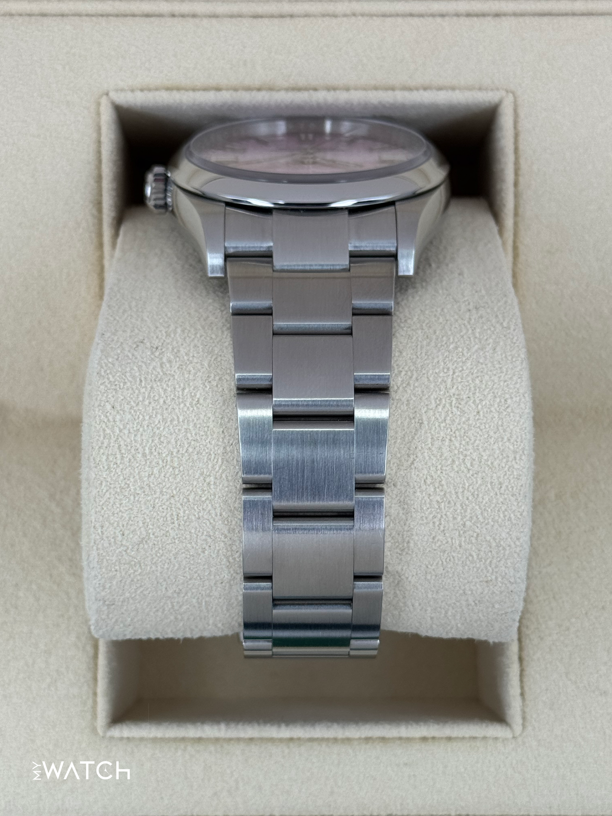 2024 Rolex Oyster Perpetual 36mm 126000 Candy Pink Dial - MyWatchLLC