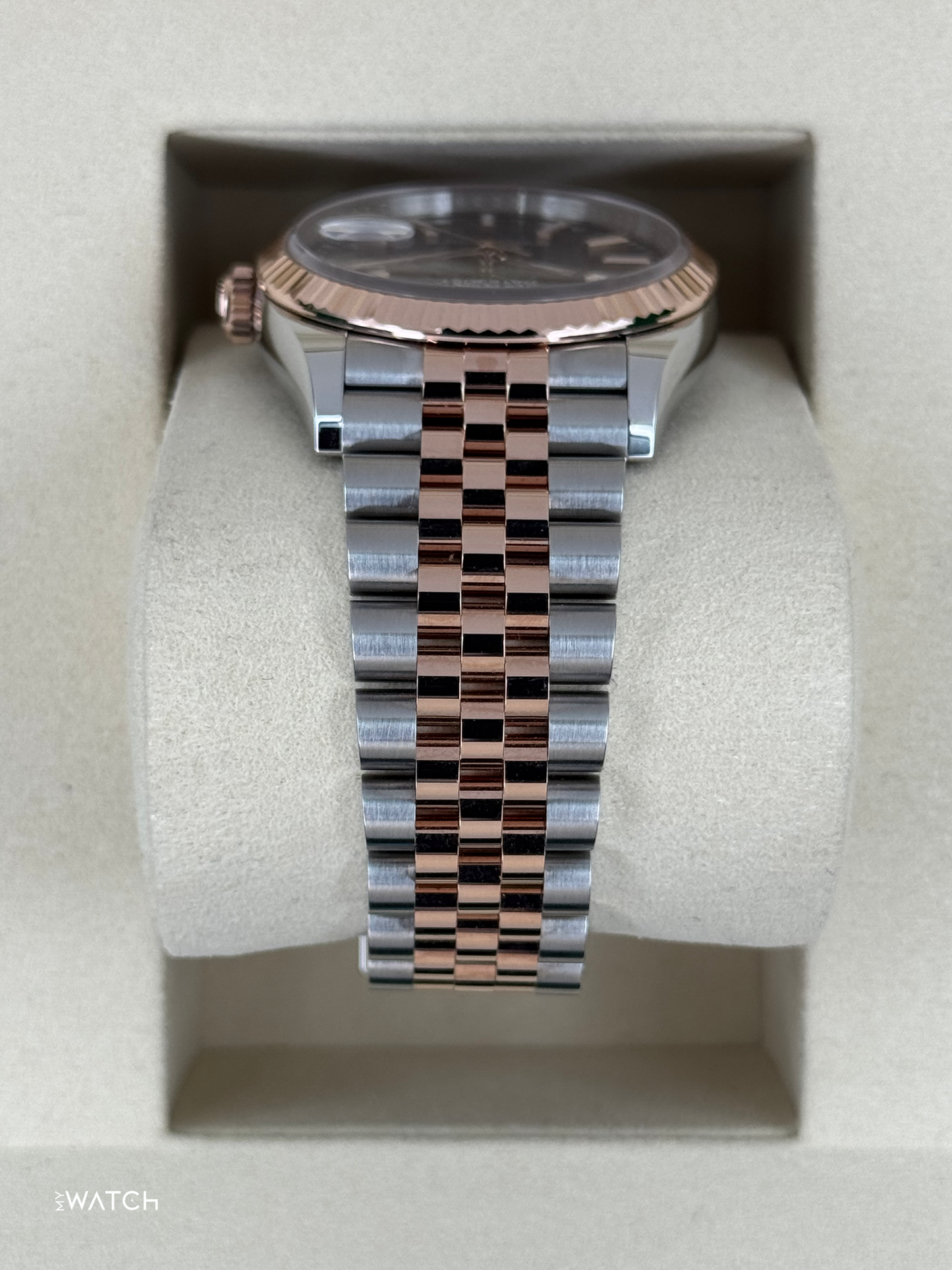 NEW 2025 Rolex Datejust 36mm 126231 Two-Tone Jubilee Chocolate Dial - MyWatchLLC