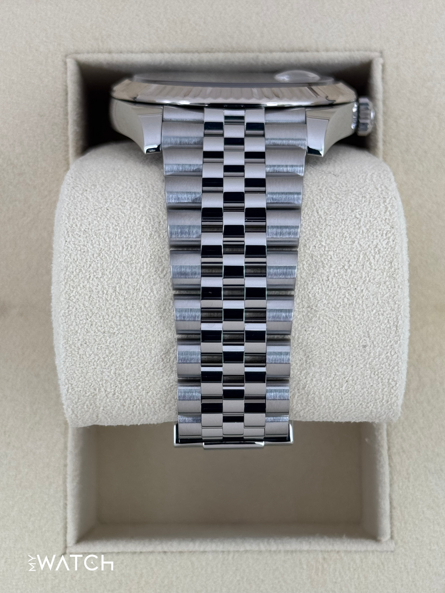 2021 Rolex Datejust 41mm 126334 Stainless Steel Jubilee White Dial - MyWatchLLC