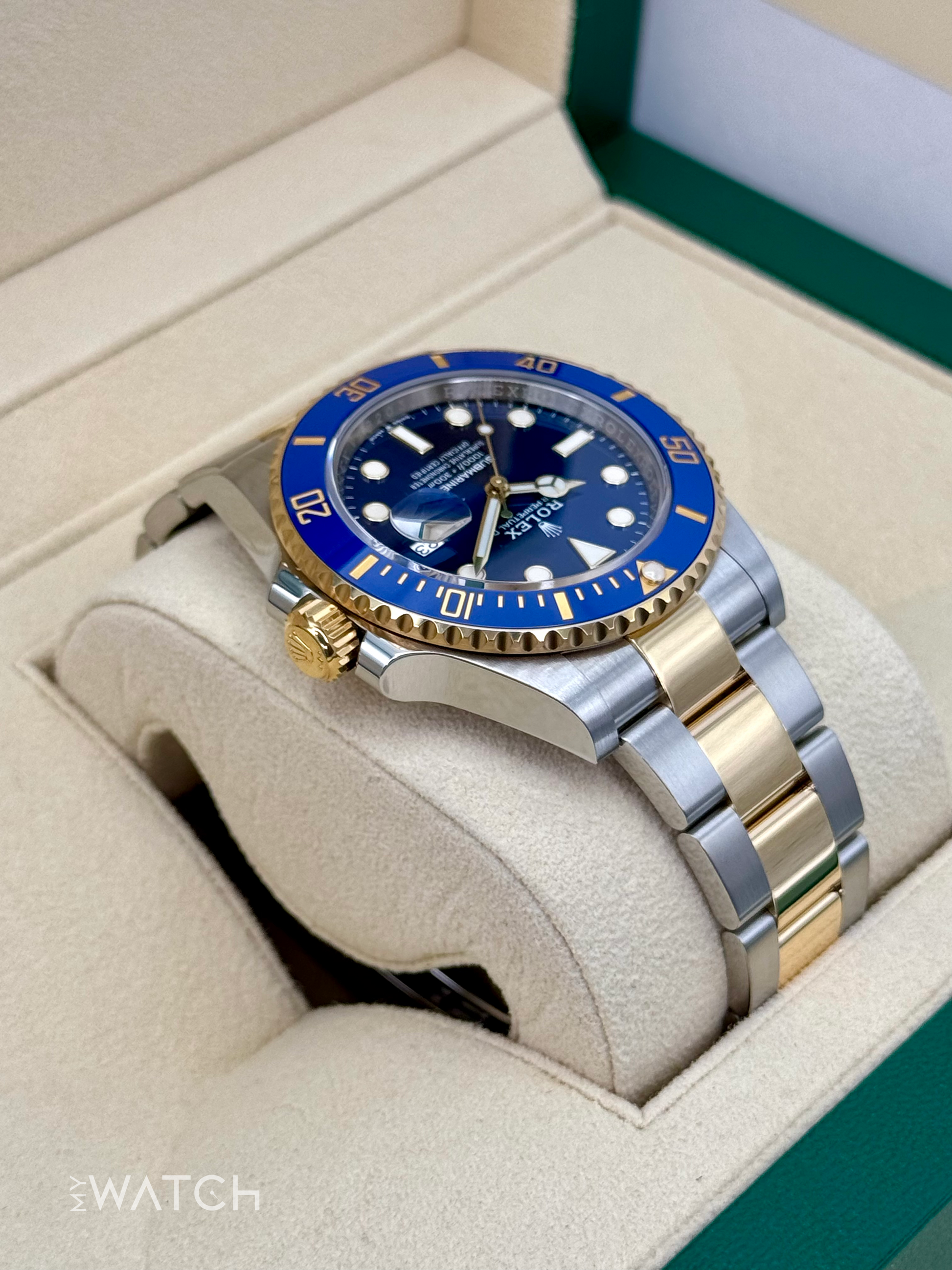 2021 Rolex Submariner "Bluesy" 41mm 126613LB Two-Tone Blue Dial - MyWatchLLC