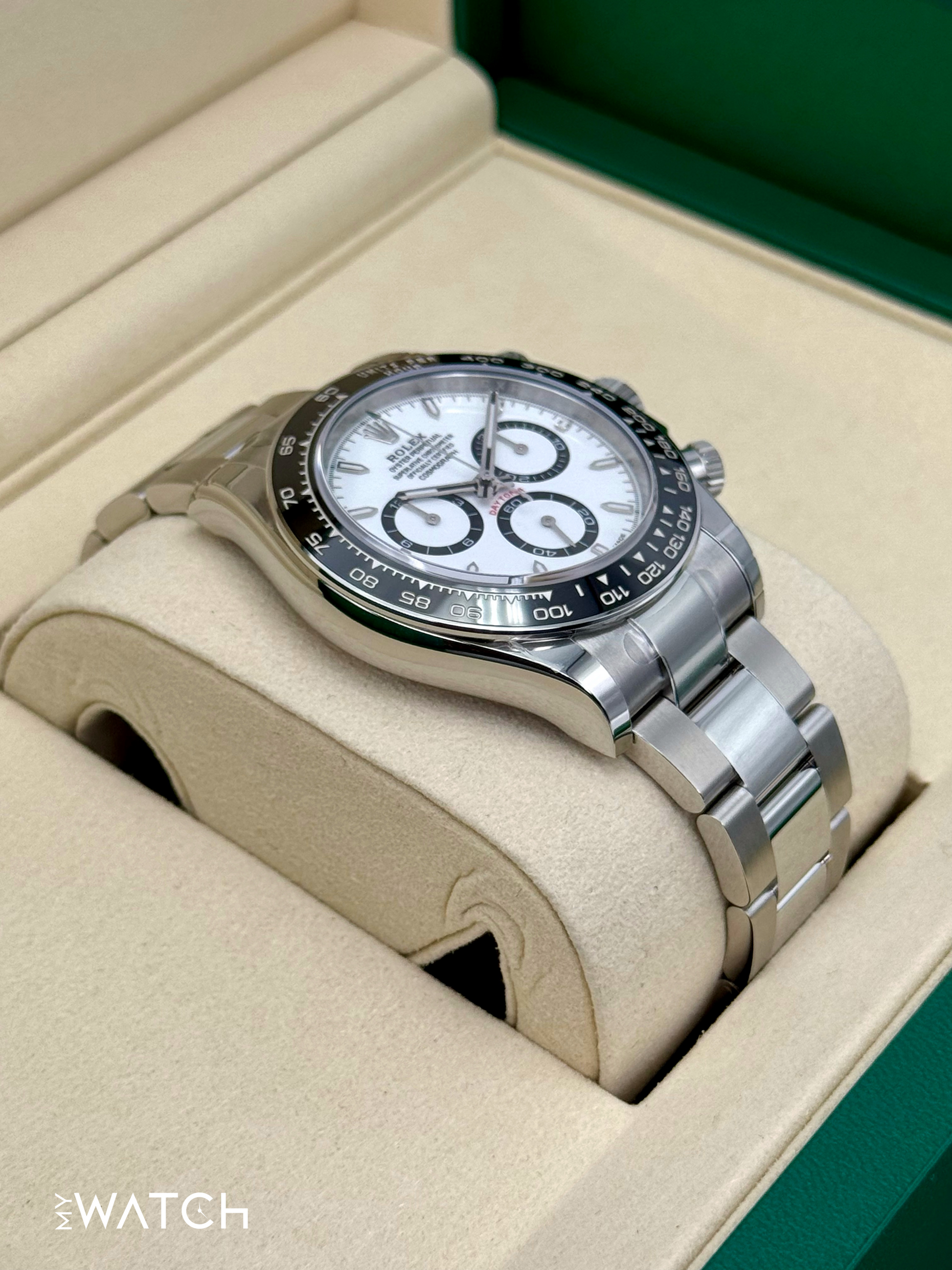 NEW 2025 Rolex Daytona 40mm 126500LN Stainless Steel Panda Dial - MyWatchLLC