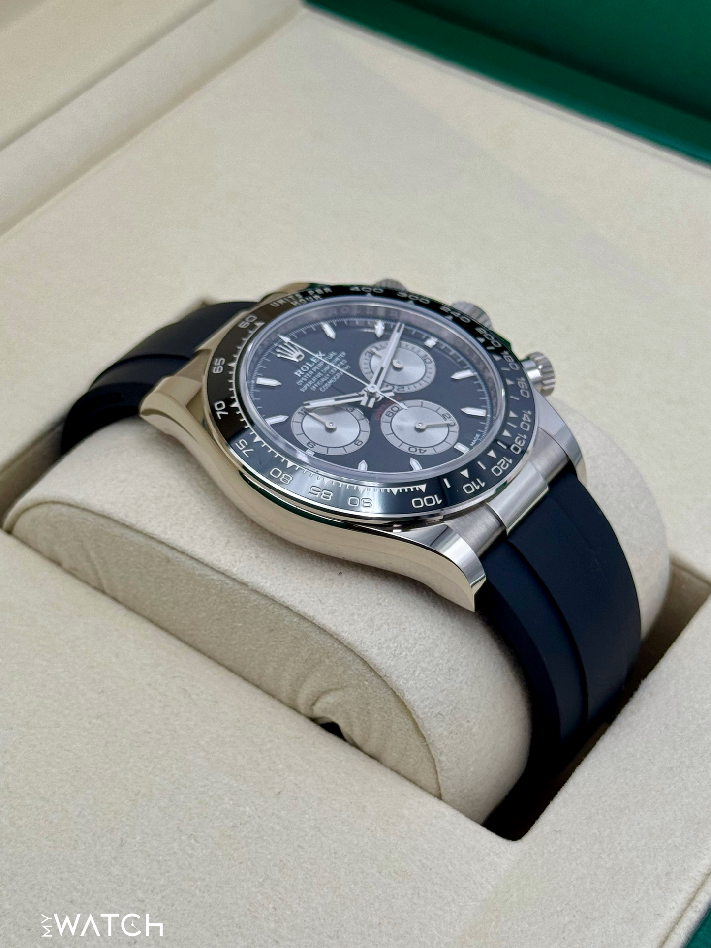 NEW 2025 Rolex Daytona "Baby Le Mans" 40mm 126519LN White Gold Black Dial - MyWatchLLC