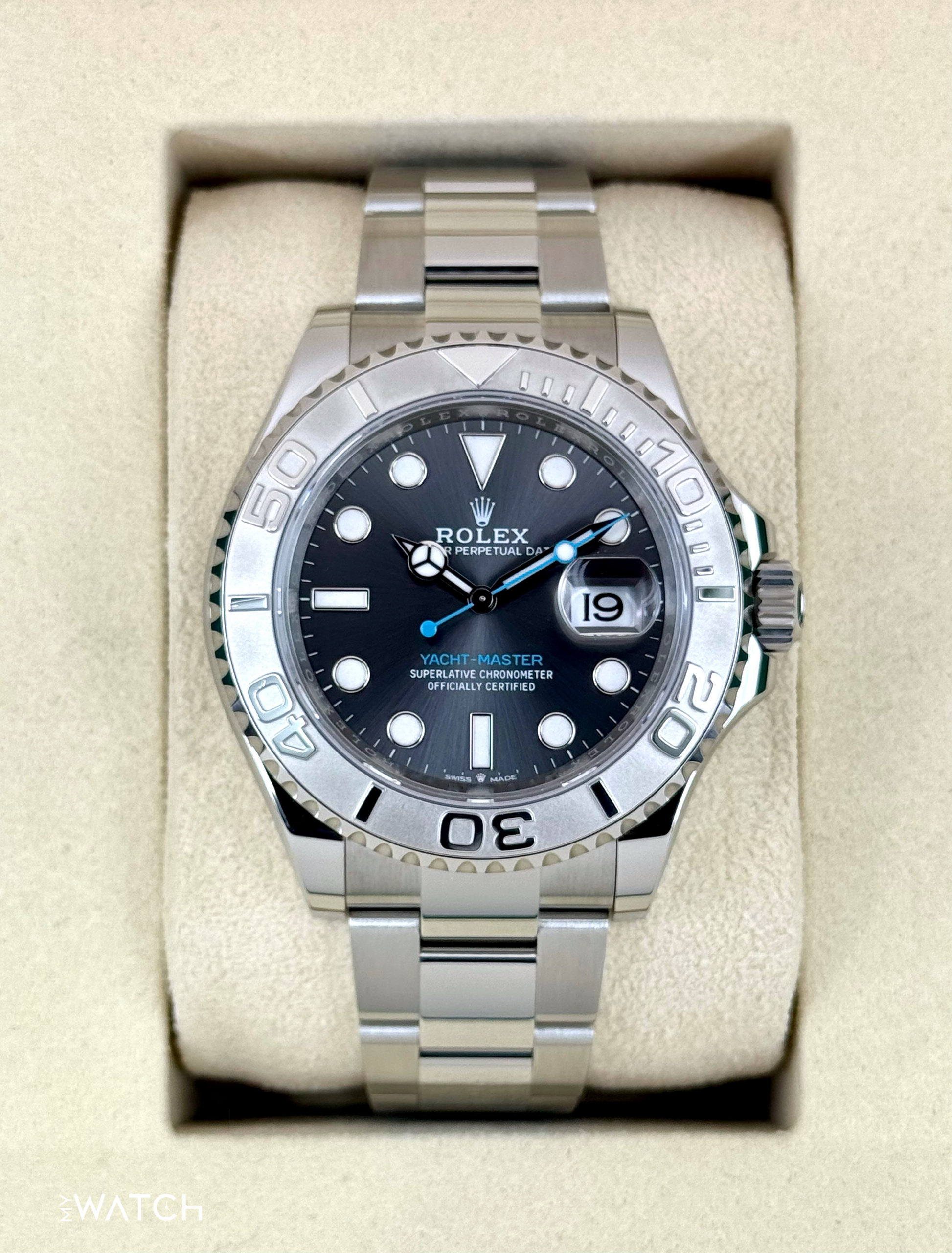 2025 Rolex Yacht-Master 40mm 126622 Stainless Steel Rhodium Dial - MyWatchLLC