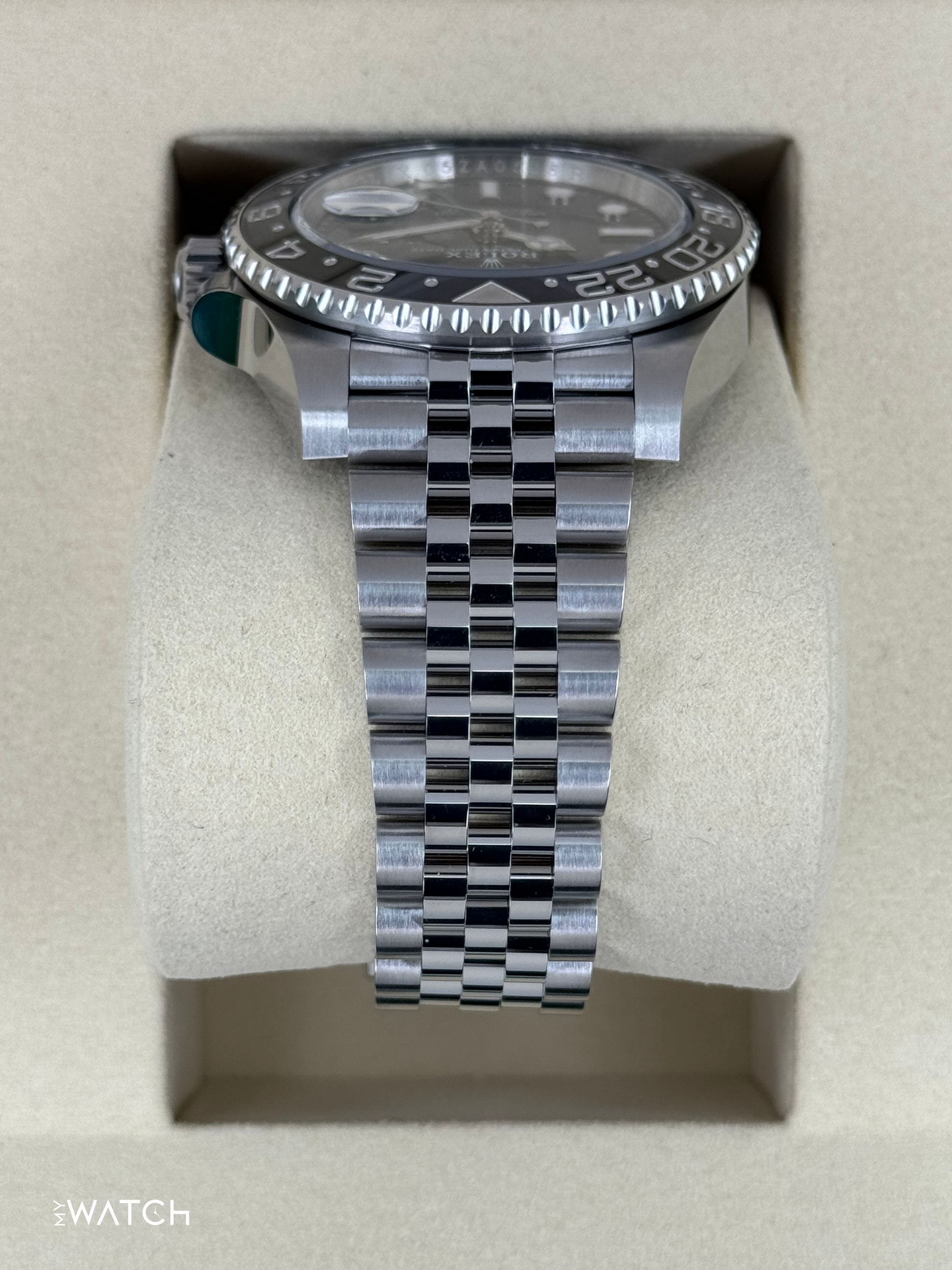 NEW 2025 Rolex GMT-Master II "Bruce Wayne" 40mm 126710GRNR Jubilee (STICKERED) - MyWatchLLC