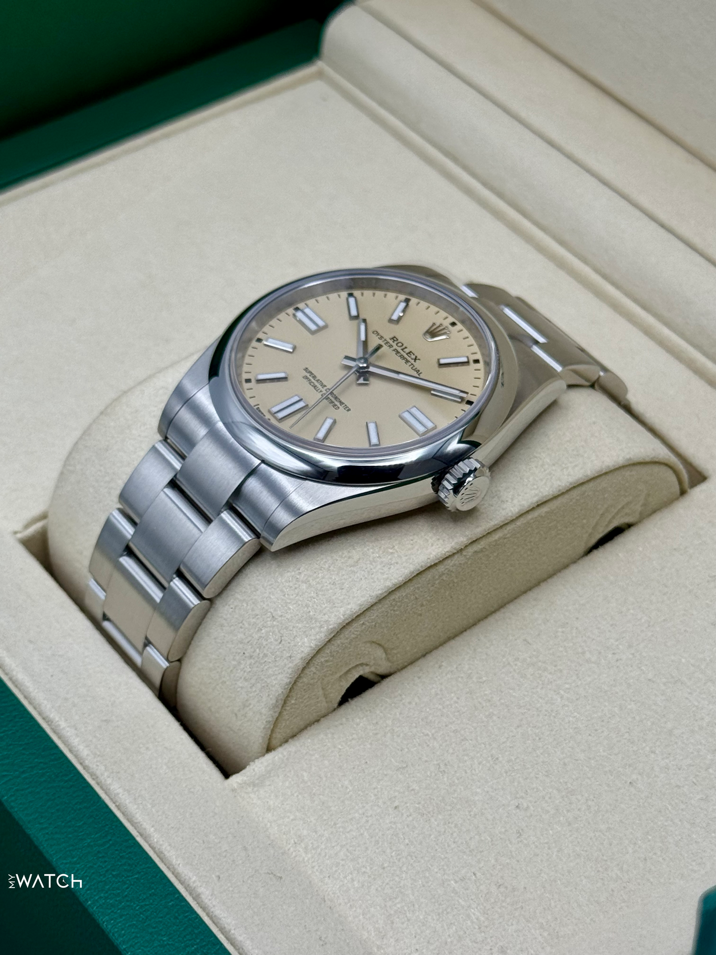 2025 Rolex Oyster Perpetual 41mm 134300 Beige Dial