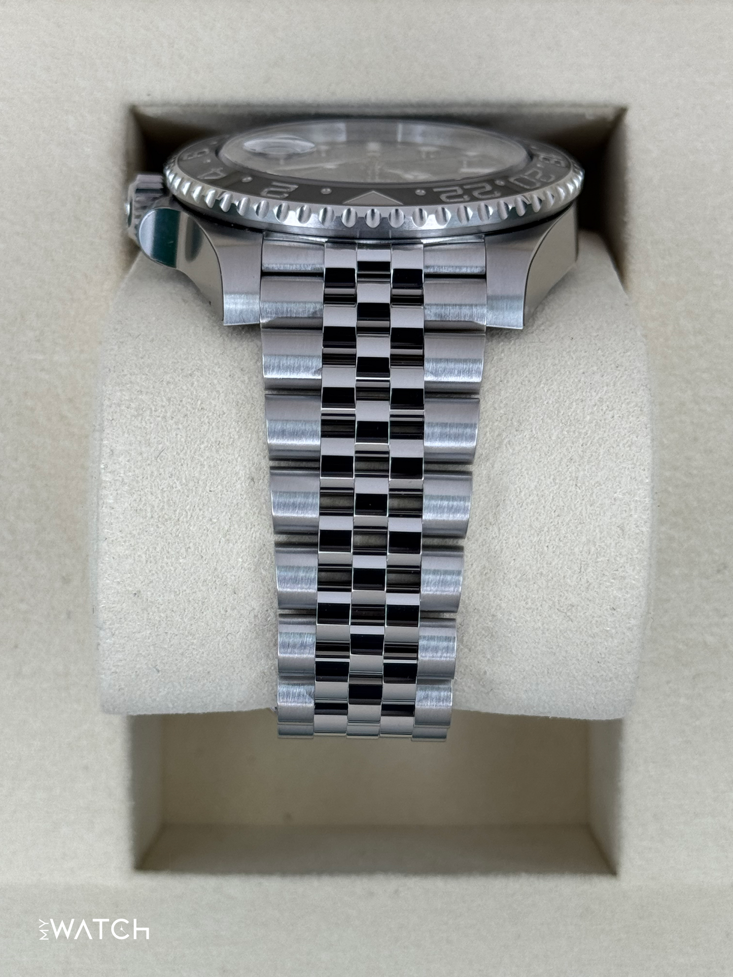 NEW 2025 Rolex GMT-Master II "Bruce Wayne" 40mm 126710GRNR Jubilee (STICKERED) - MyWatchLLC