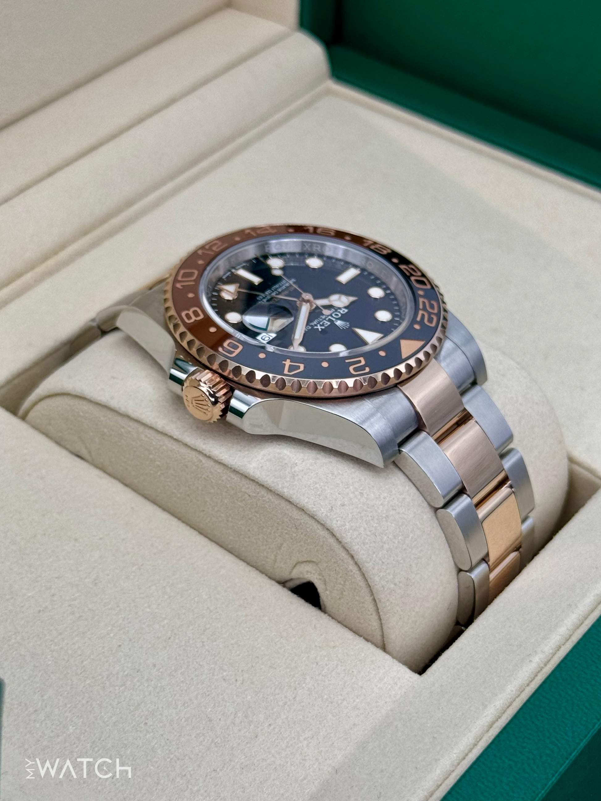 NEW 2025 Rolex GMT-Master II "Rootbeer" 40mm 126711CHNR Two-Tone - MyWatchLLC