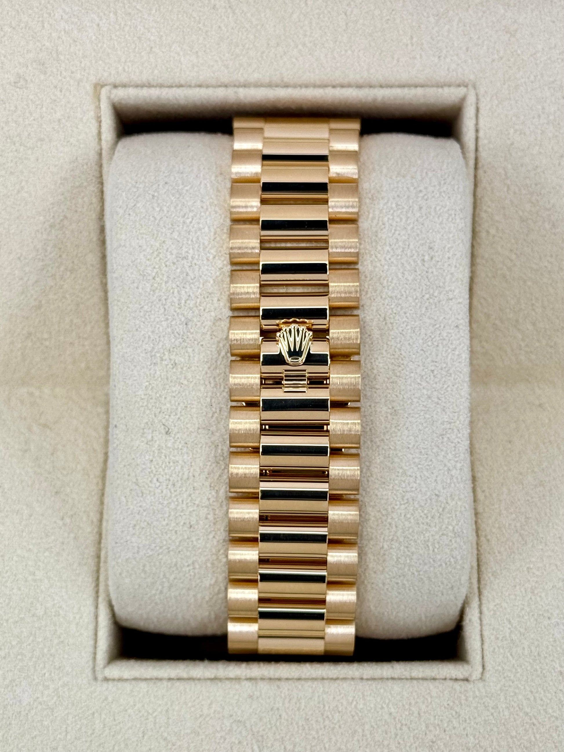 2023 Rolex Day-Date 40mm 228238 Presidential White Dial - MyWatchLLC