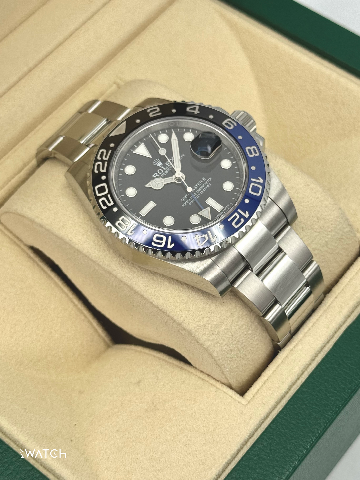 2016 Rolex GMT-Master II "Batman" 40mm 116710BLNR Oyster - MyWatchLLC