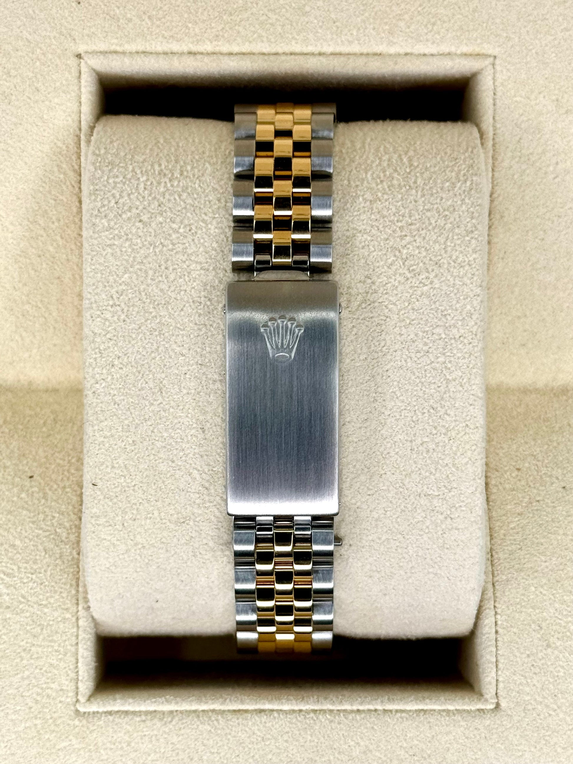 1991 Rolex Datejust 31mm 68273 Two-Tone Jubilee Champagne Diamond DIal - MyWatchLLC