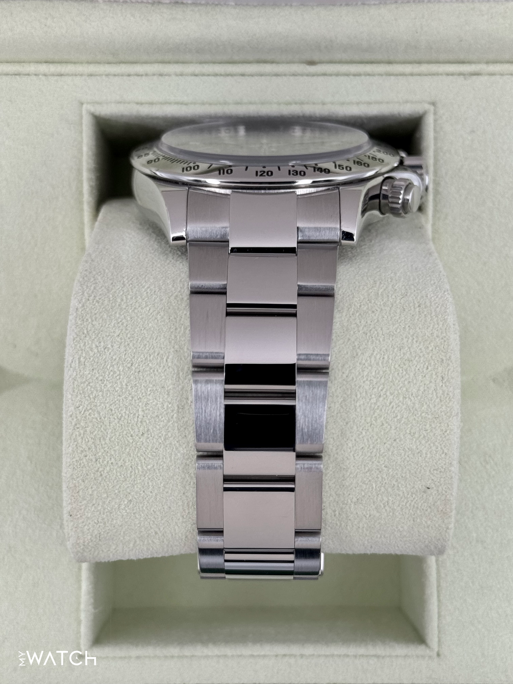 2013 Rolex Daytona 40mm 116520 Stainless Steel Black Dial - MyWatchLLC