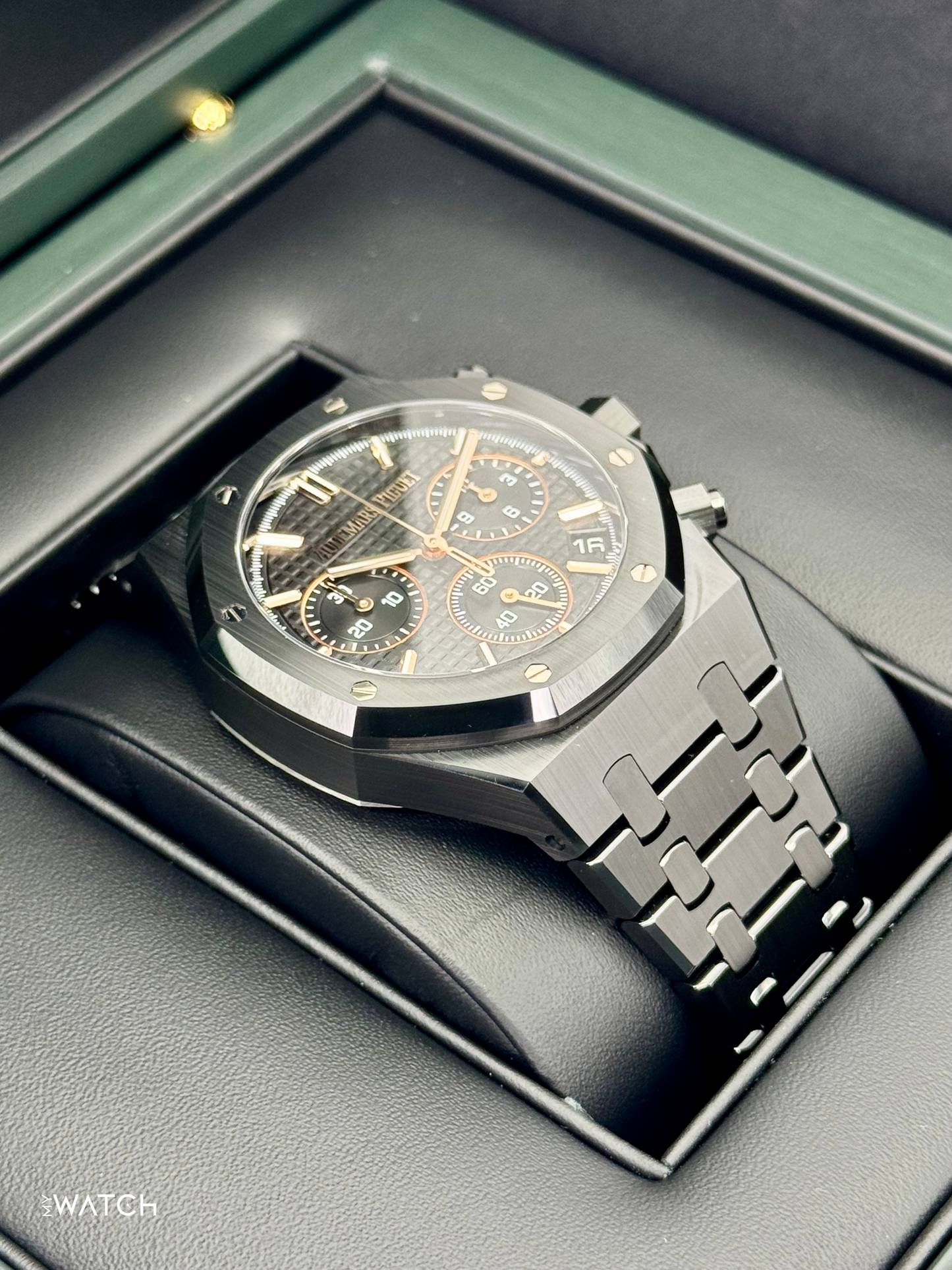 NEW 2025 Audemars Piguet Royal Oak 26240CE Black Ceramic Chronograph - MyWatchLLC