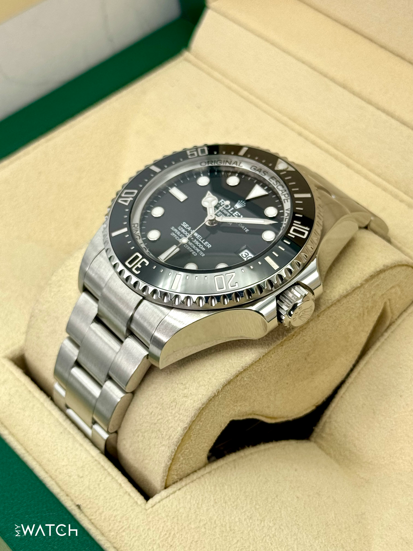 2023 Rolex Deepsea 44mm 136660 Stainless Steel Black Dial - MyWatchLLC