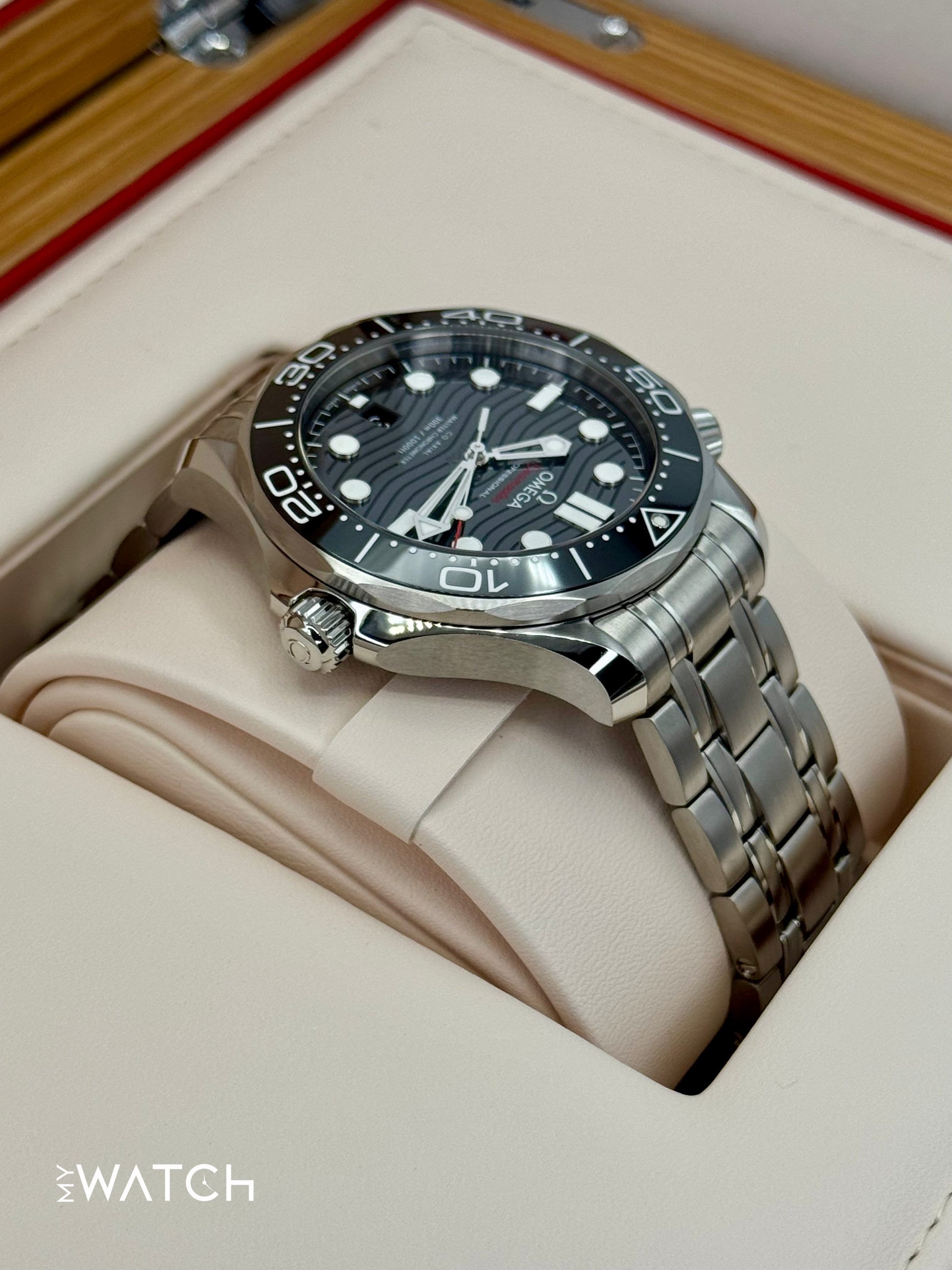 2025 Omega Seamaster Diver 300M 42mm 210.30.42.20.01.001 Black Dial - MyWatchLLC