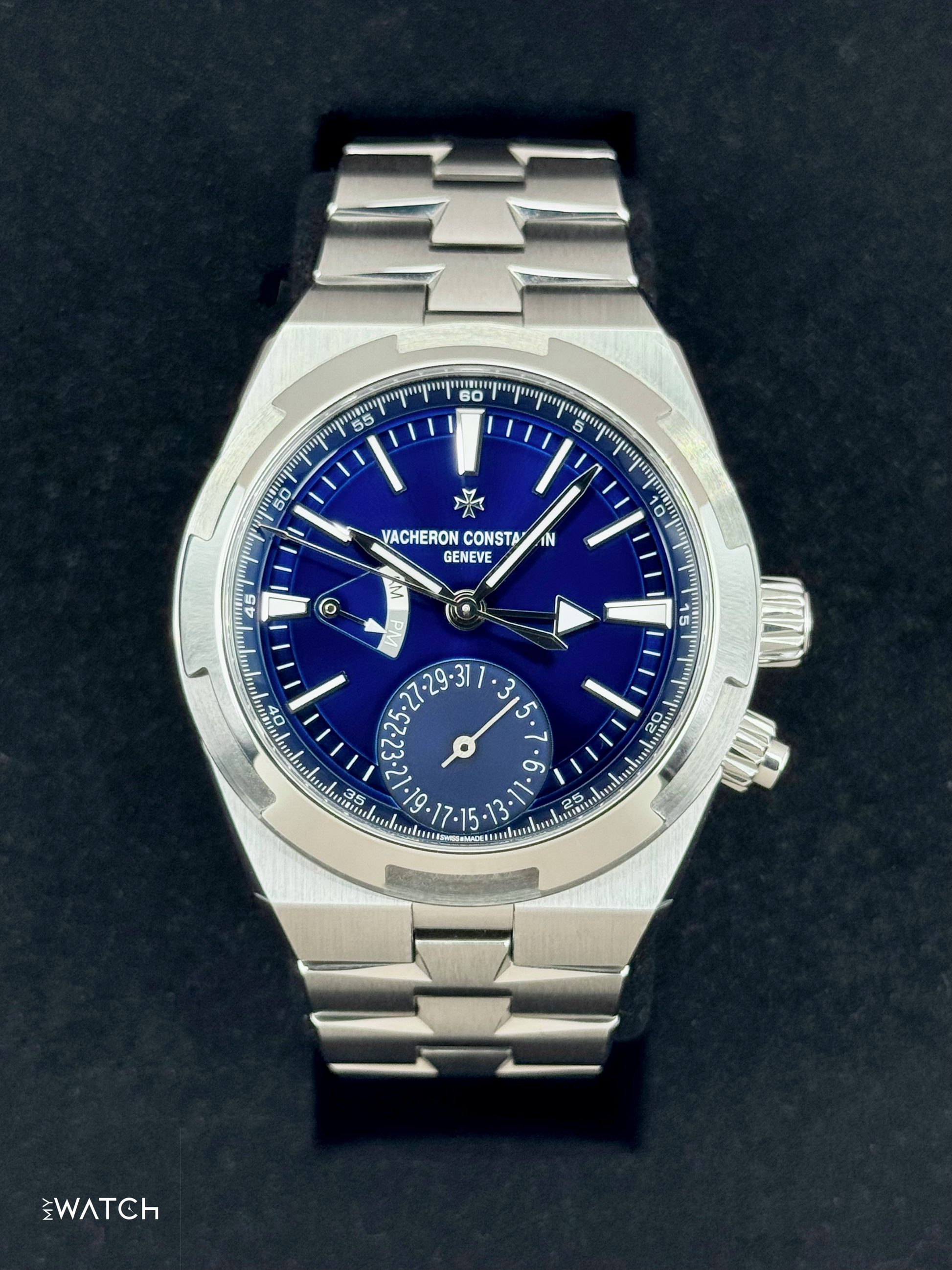 2023 Vacheron Constantin Overseas Dual Time 41mm 7900V Blue Dial - MyWatchLLC