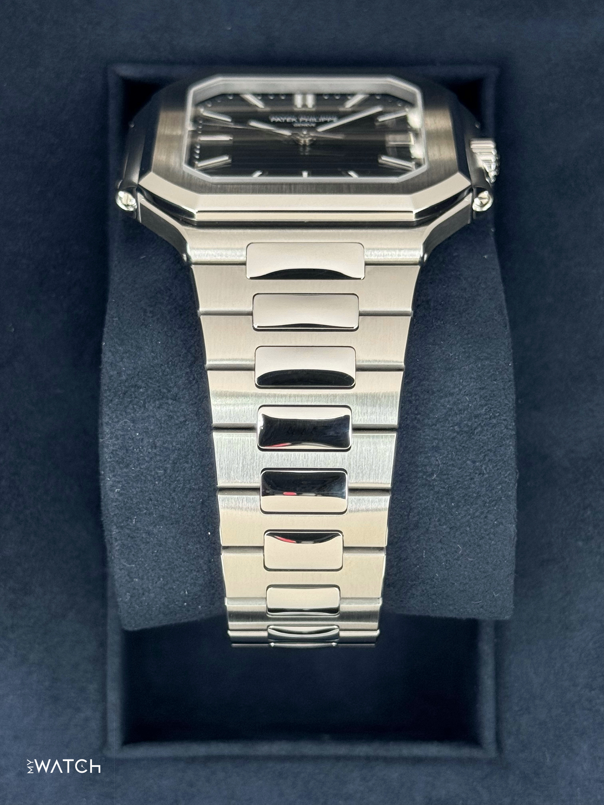 NEW 2025 Patek Philippe Cubitus 45mm 5821 Stainless Steel Green Dial - MyWatchLLC