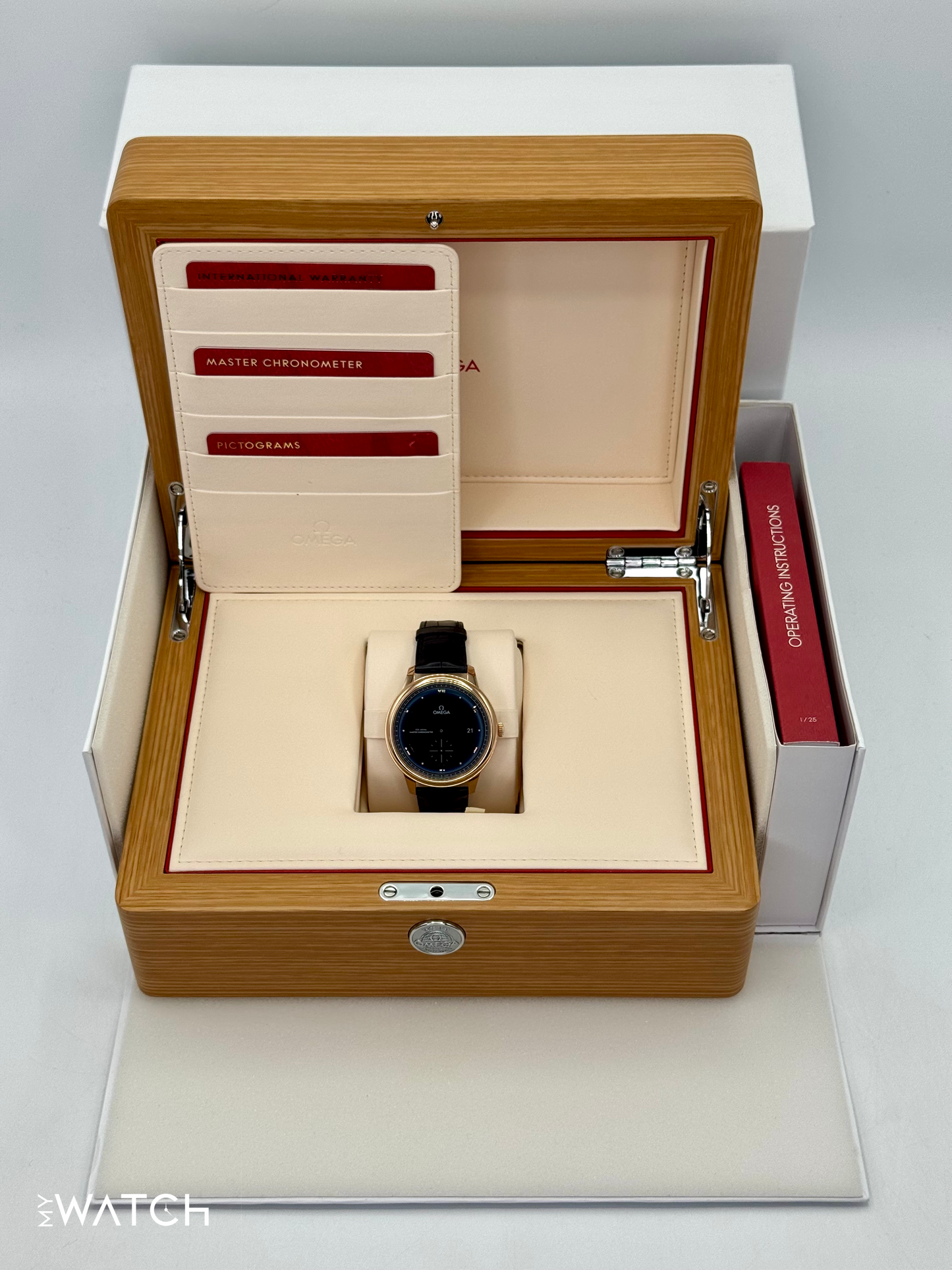 2023 Omega Master Chronometer 41mm 434.53.41.20.03.001 Blue Dial - MyWatchLLC