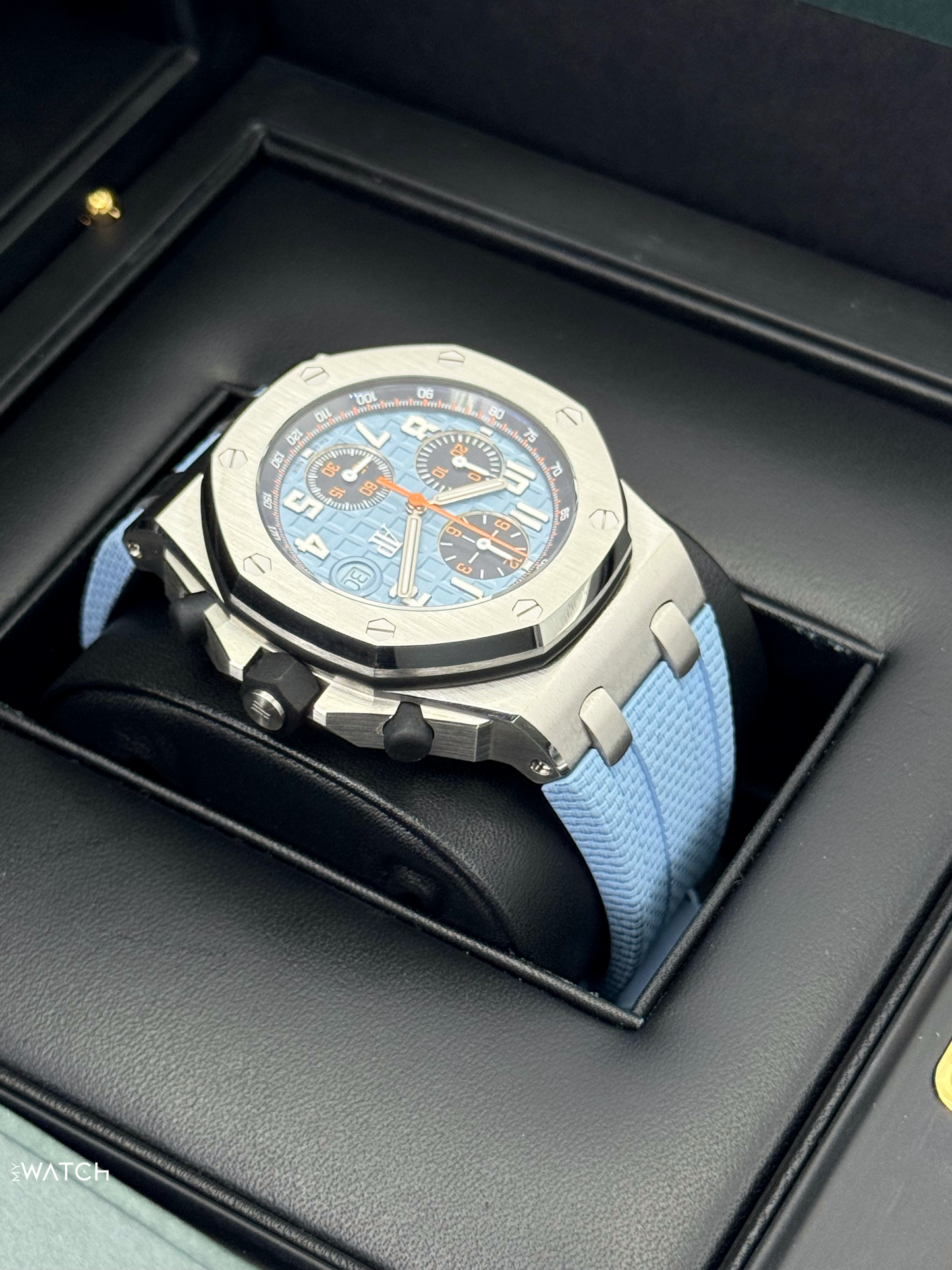 2022 Audemars Piguet Royal Oak Offshore Chrono 42mm 26238ST Blue Dial