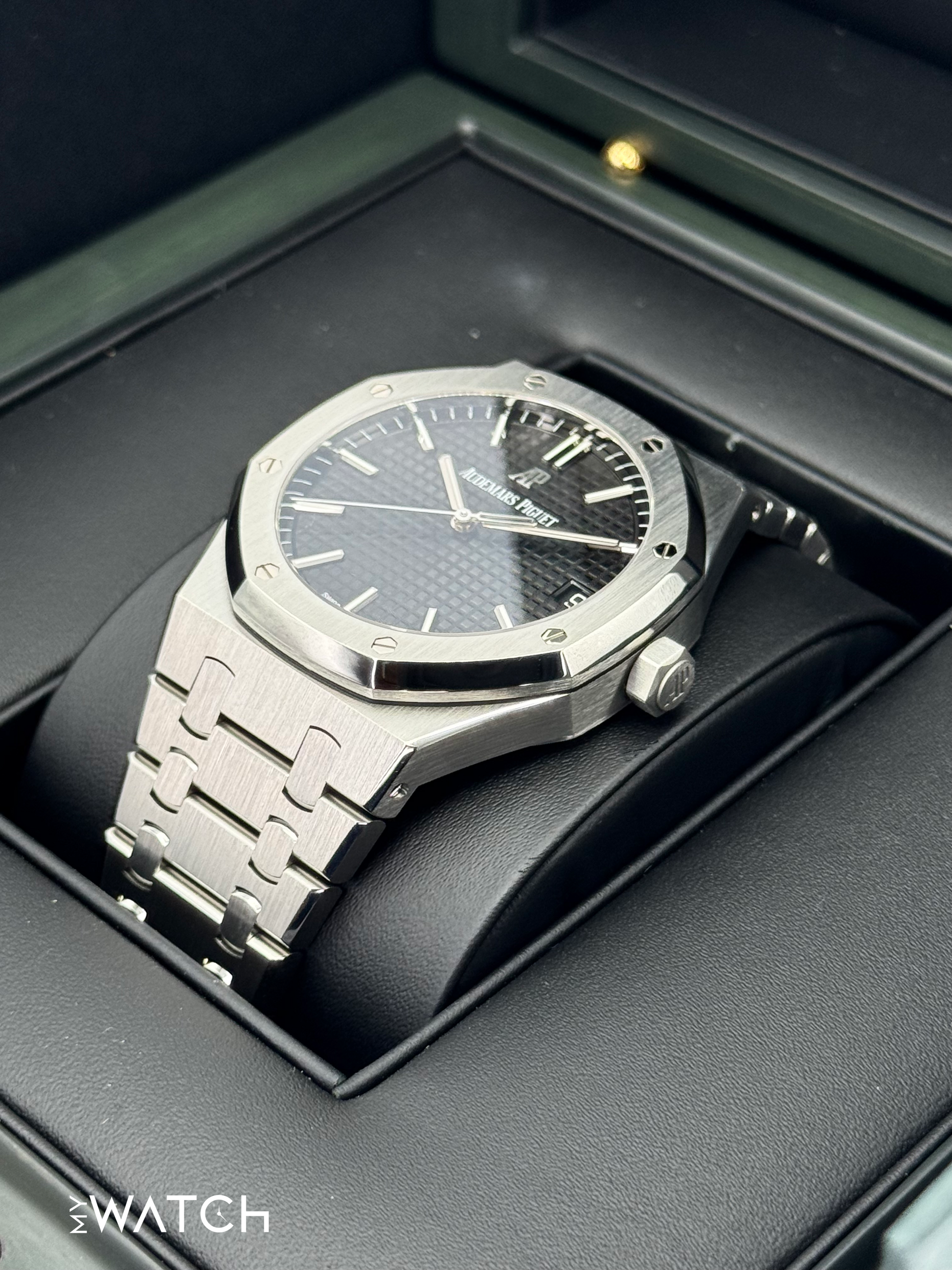 2022 Audemars Piguet Royal Oak 41mm 15500ST Black Dial - MyWatchLLC