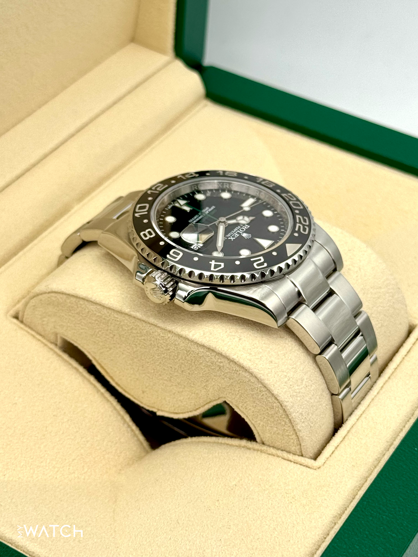 2016 Rolex GMT-Master II 40mm 116710LN Stainless Steel Black Dial - MyWatchLLC