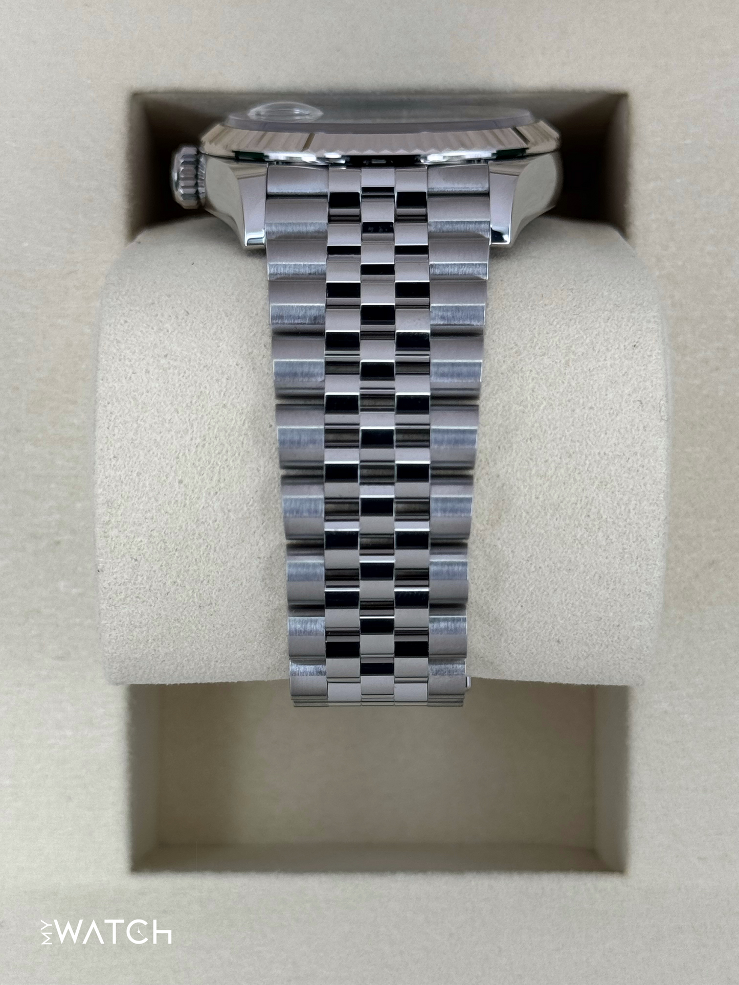 NEW 2025 Rolex Datejust 36mm 126234 Jubilee Green Dial - MyWatchLLC