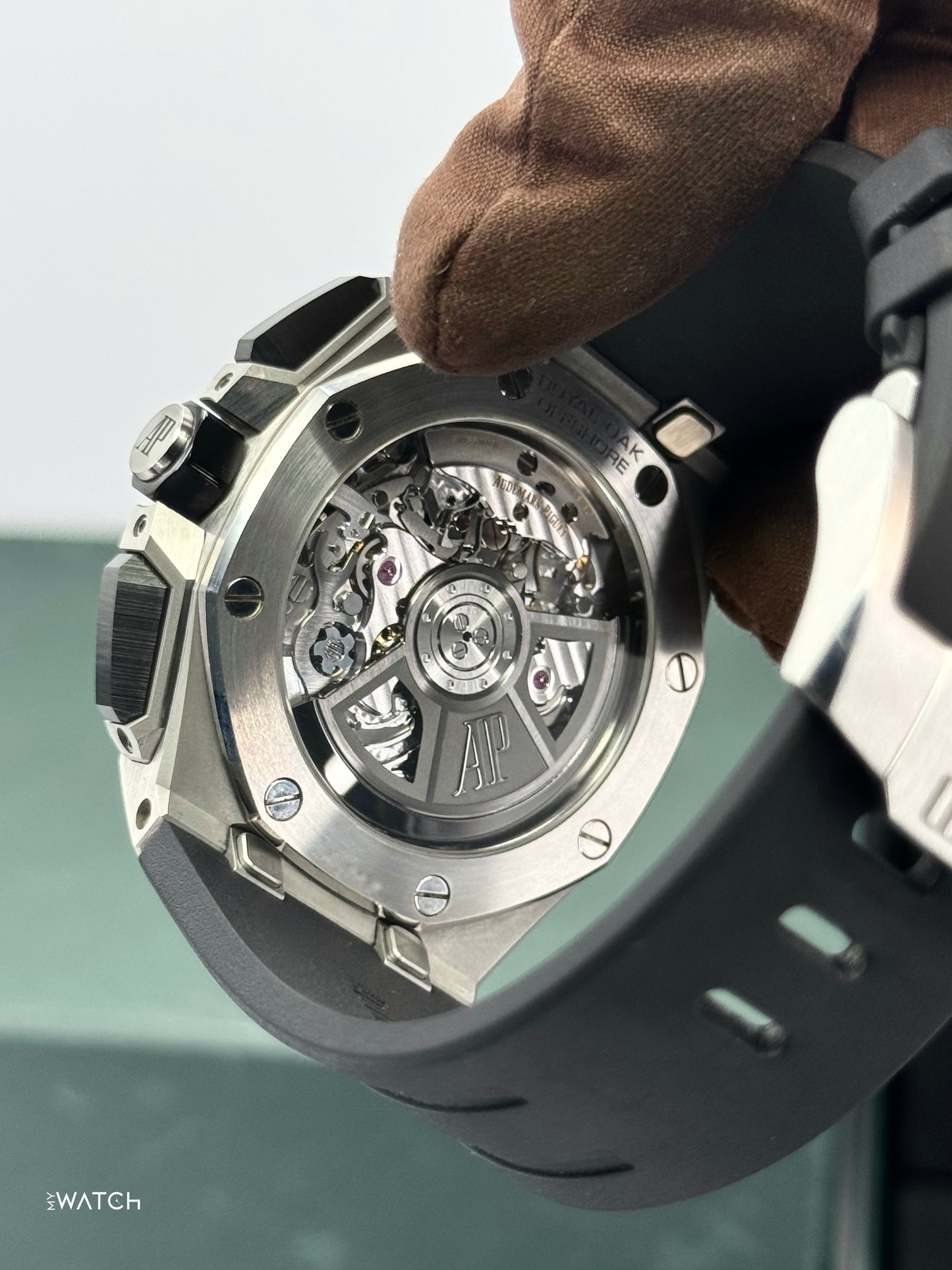 2021 Audemars Piguet Royal Oak Chronograph 43mm 26420SO Black Dial - MyWatchLLC