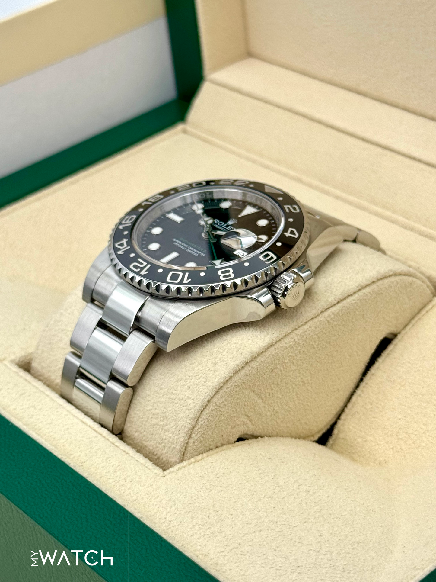2017 Rolex GMT-Master II 40mm 116710LN Stainless Steel Black Dial - MyWatchLLC
