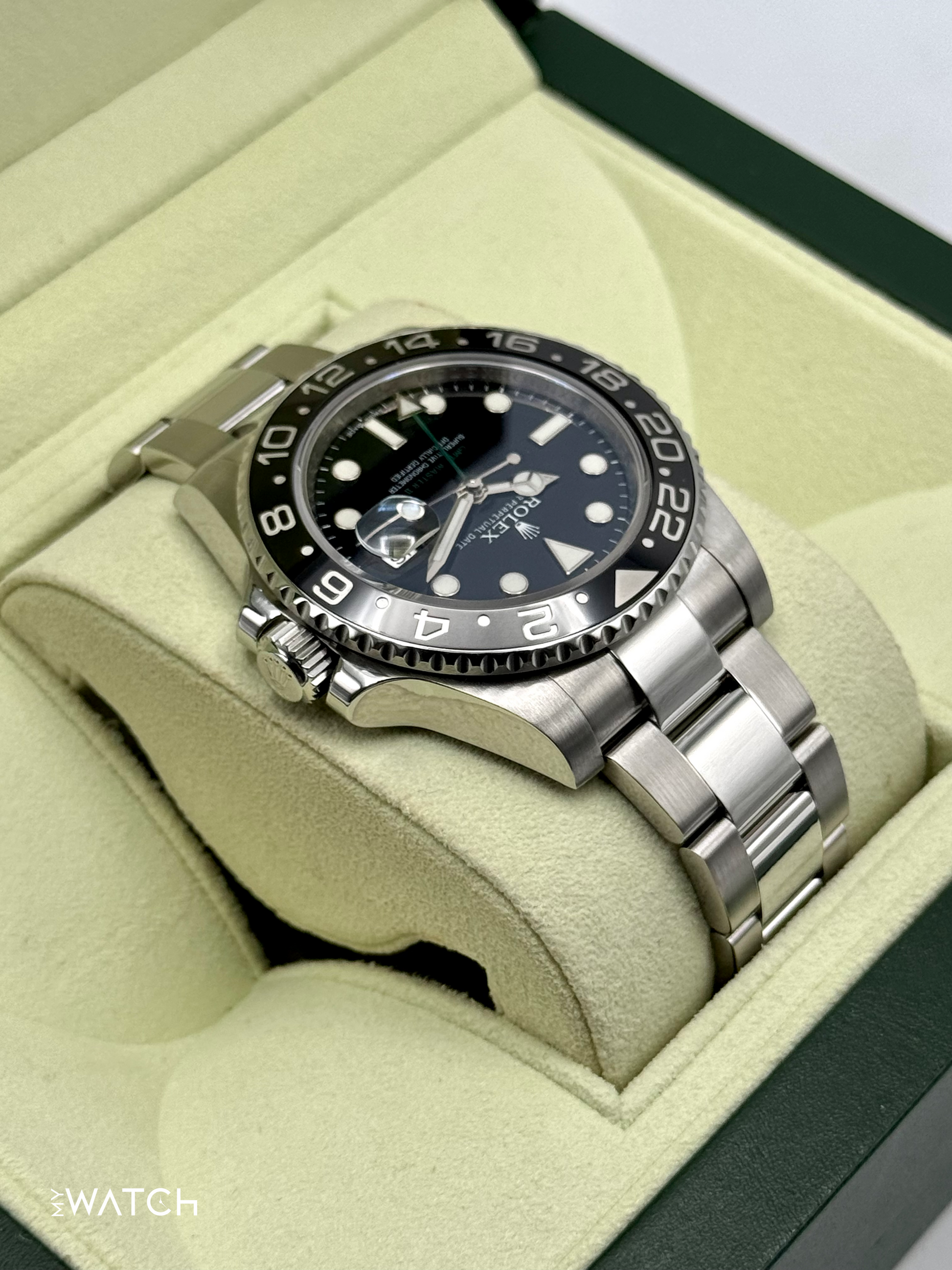 2011 Rolex GMT-Master II 40mm 116710LN Stainless Steel Black Dial - MyWatchLLC