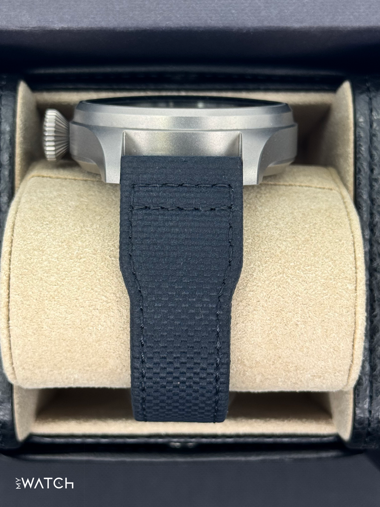 2024 IWC Big Pilot's Watch Racing Works 46mm IW501019 Titanium Blue Dial - MyWatchLLC