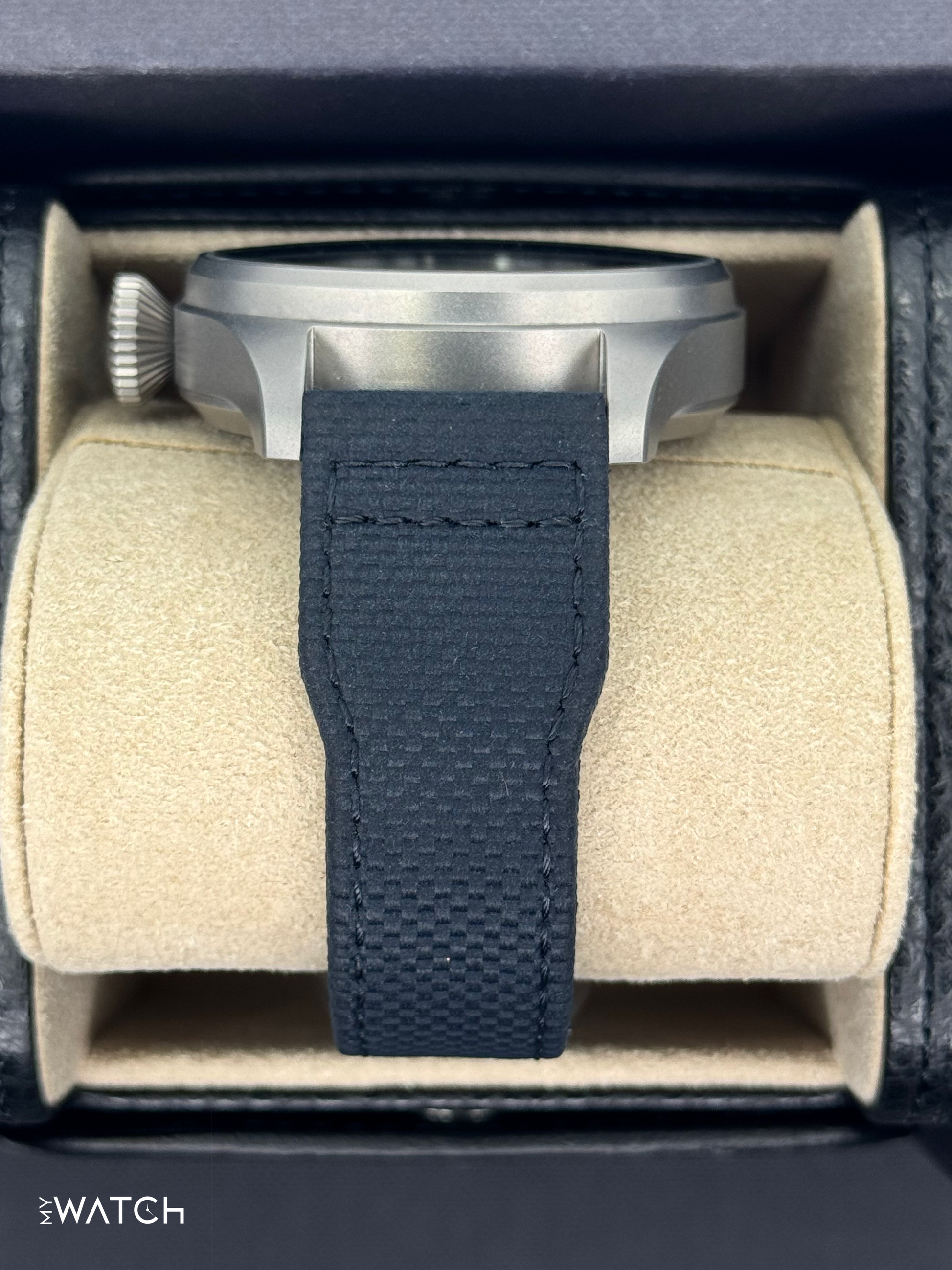 2024 IWC Big Pilot's Watch Racing Works 46mm IW501019 Titanium Blue Dial - MyWatchLLC