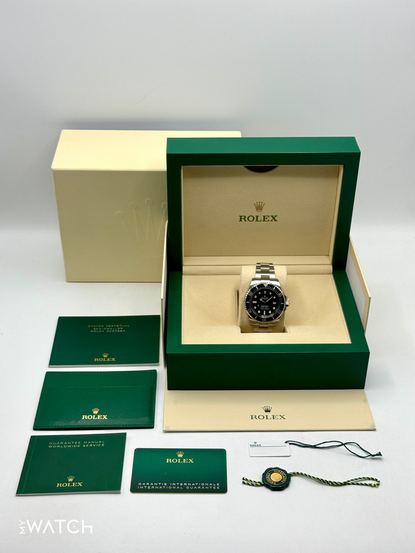 NEW 2025 Rolex Deepsea 44mm 136660 Stainless Steel Black Dial - MyWatchLLC