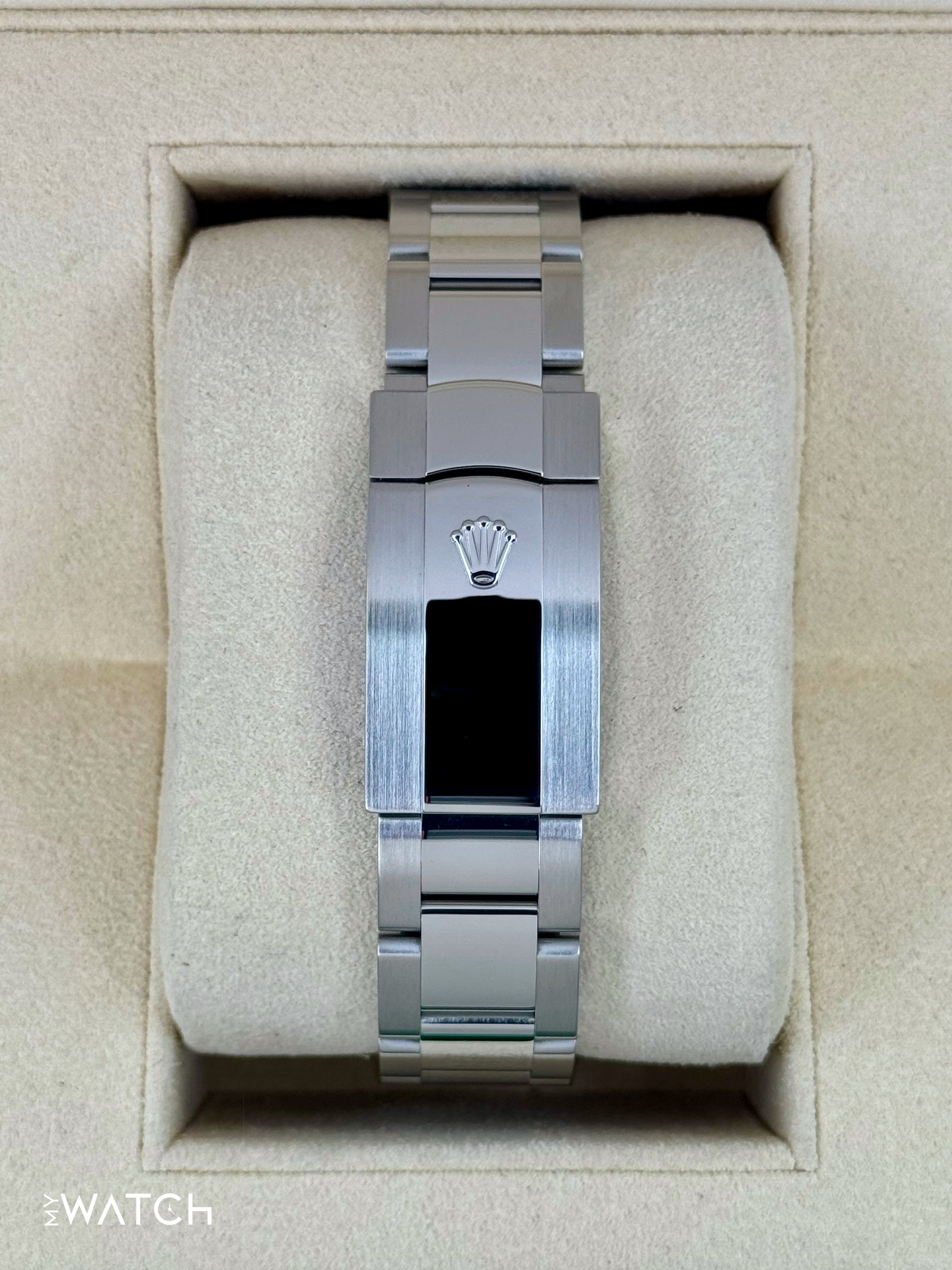 2022 Rolex Datejust 41mm 126334 Stainless Steel Oyster Rhodium Diamond Dial - MyWatchLLC