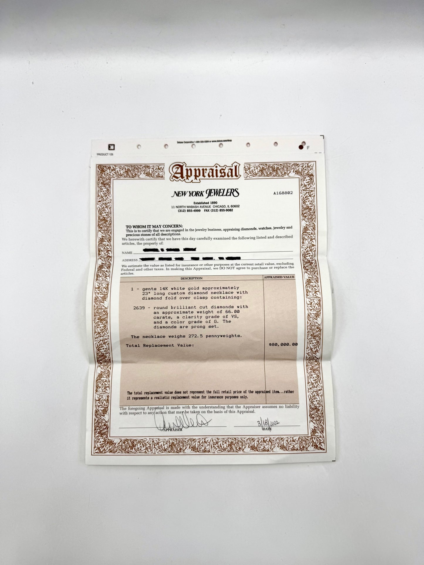 Iced Out Diamond Prong Cuban Link 14K White Gold Chain 423grams 66ct VS - MyWatchLLC