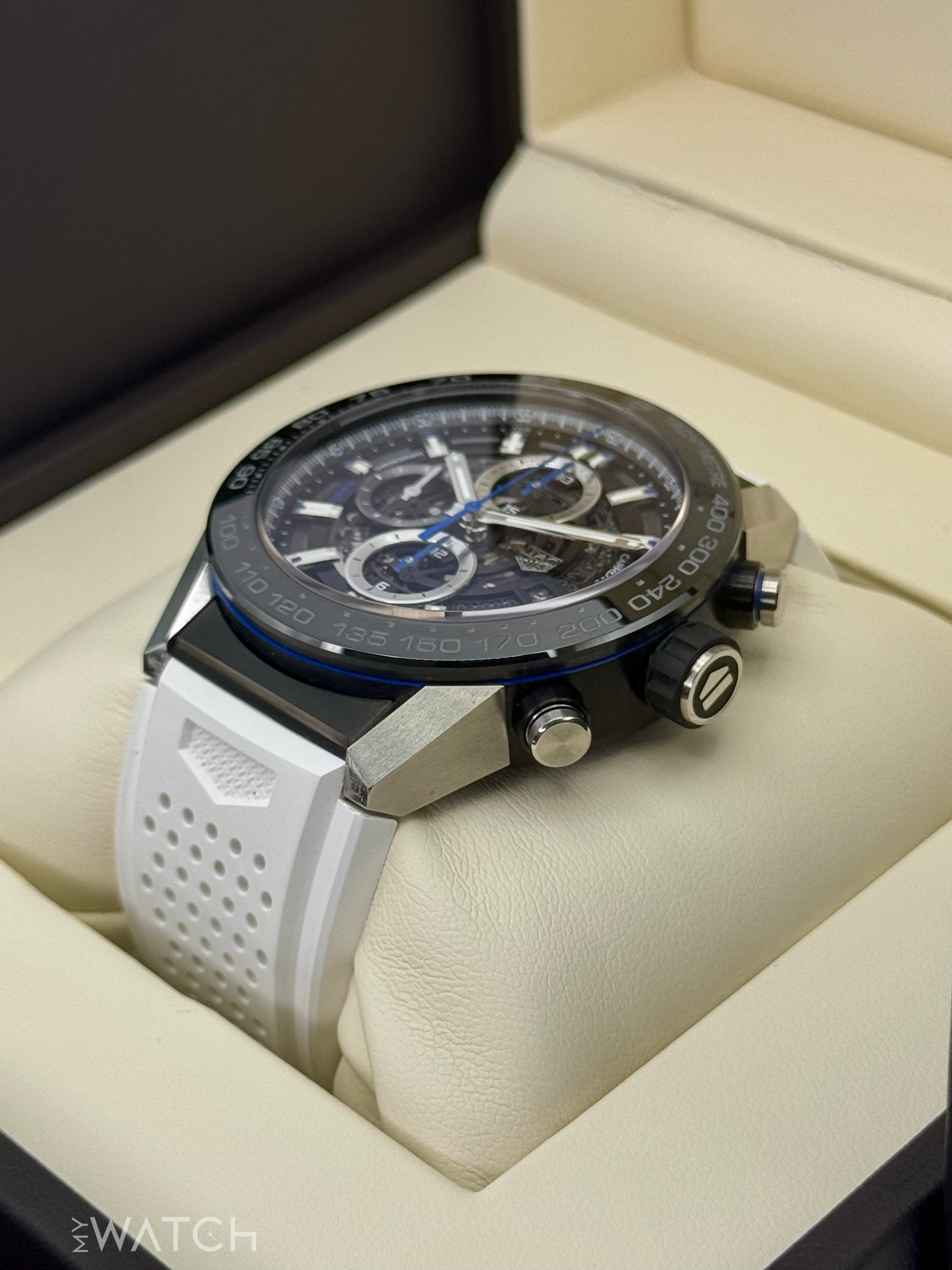 2017 Tag Heuer Carrera Calibre Heuer 01 45mm CAR2A1T.FT6052 Skeletonized - MyWatchLLC