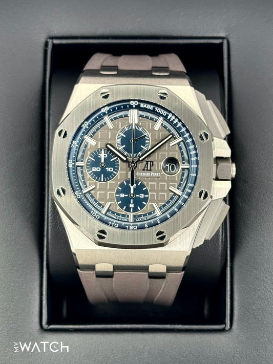 2021 Audemars Piguet Royal Oak Chronograph 44mm 26400IO Titanium - MyWatchLLC