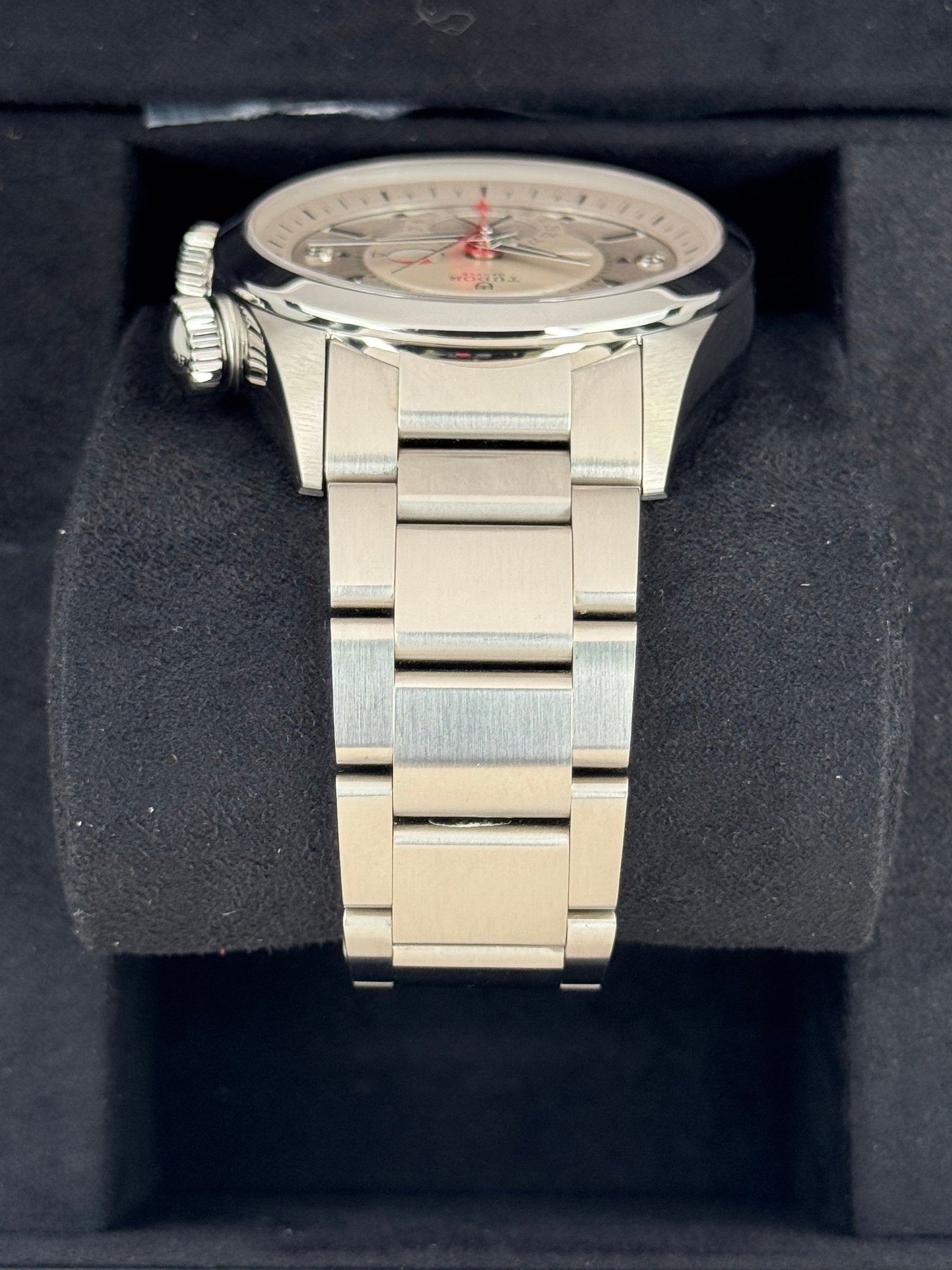 Tudor Heritage Advisor 42mm 79620T Stainless Steel White Dial - MyWatchLLC