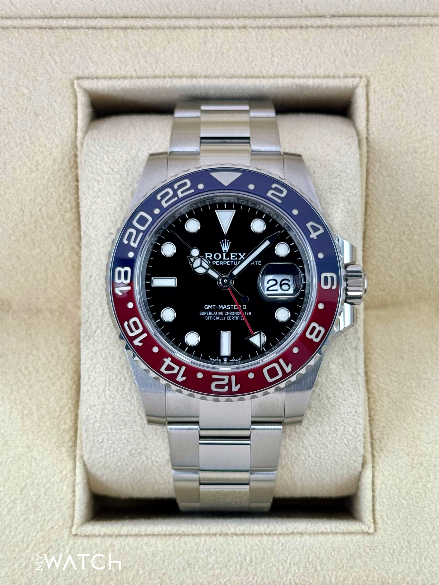 2021 Rolex GMT-Master II "Pepsi" 40mm 126710BLRO Oyster - MyWatchLLC