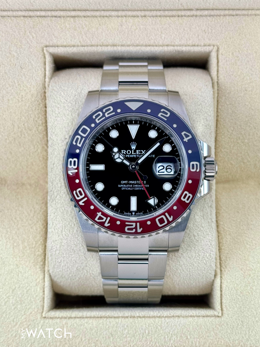 2021 Rolex GMT-Master II "Pepsi" 40mm 126710BLRO Oyster - MyWatchLLC