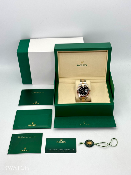 NEW 2025 Rolex GMT-Master II "Rootbeer" 40mm 126711CHNR Two-Tone - MyWatchLLC