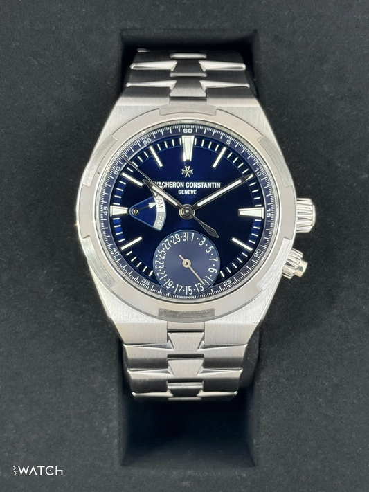 2023 Vacheron Constantin Overseas Dual Time 41mm 7900V Blue Dial - MyWatchLLC