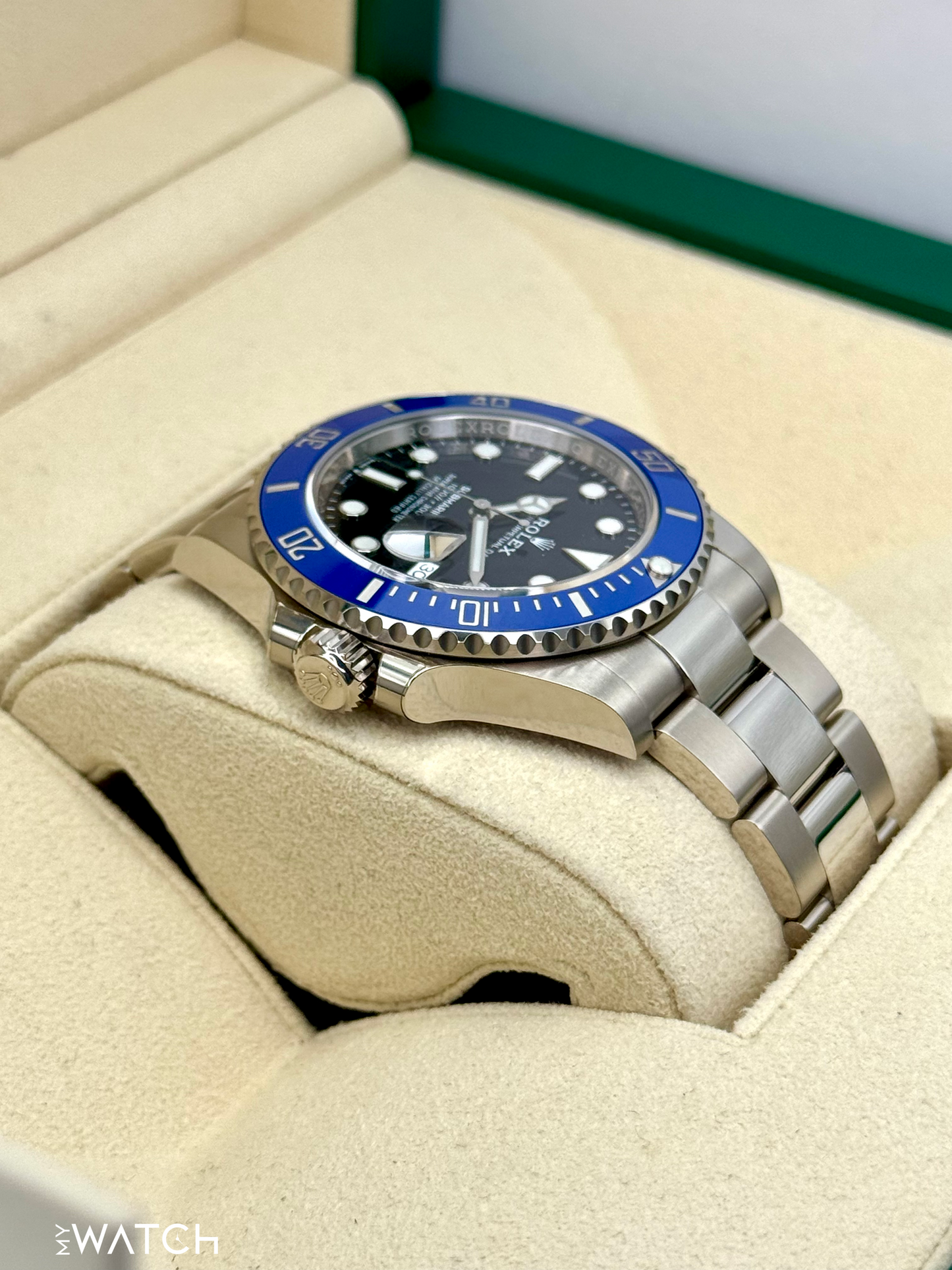 NEW 2022 Rolex Submariner “Cookie Monster â€?41mm 126619LB White Gold Black Dial - MyWatchLLC