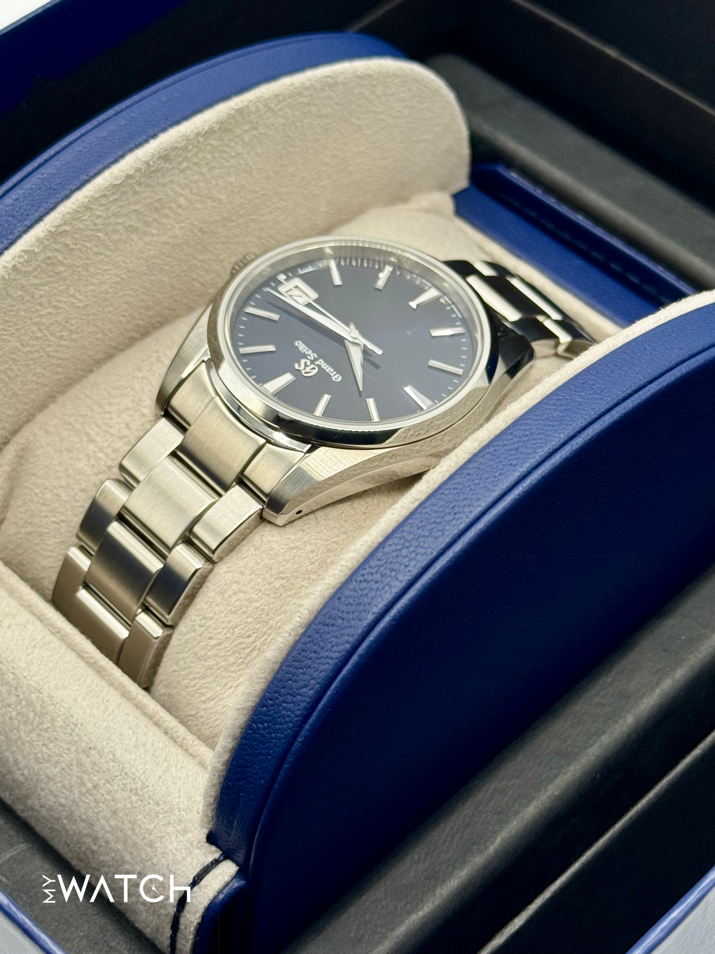 2025 Grand Seiko Heritage Collection 40mm SBGP013G Blue Dial - MyWatchLLC