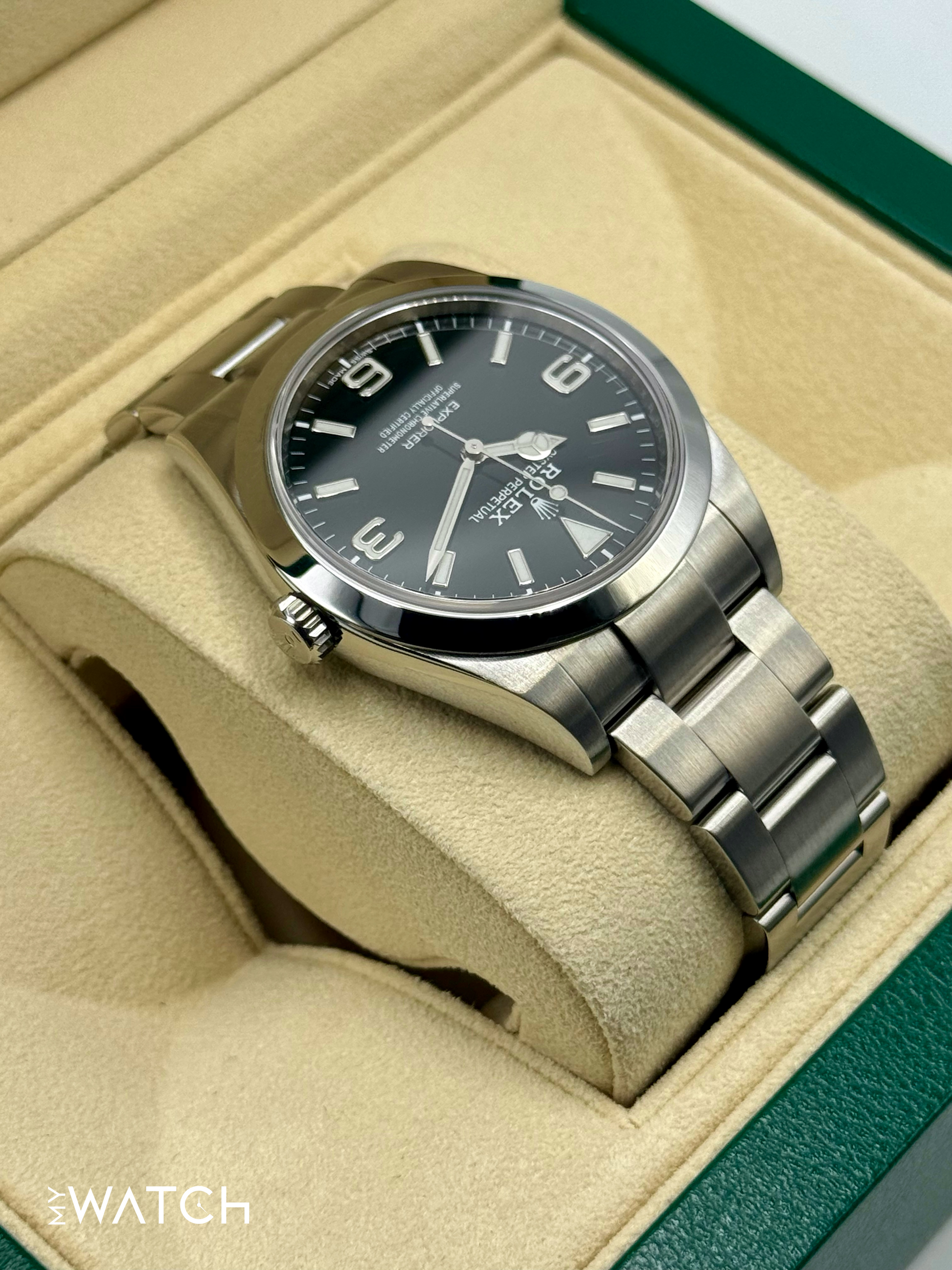 2020 Rolex Explorer 39mm 214270 Stainless Steel Black Dial - MyWatchLLC